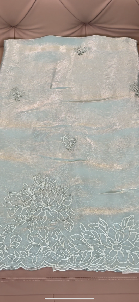 CUT WORKED SAREES - IHA 28879