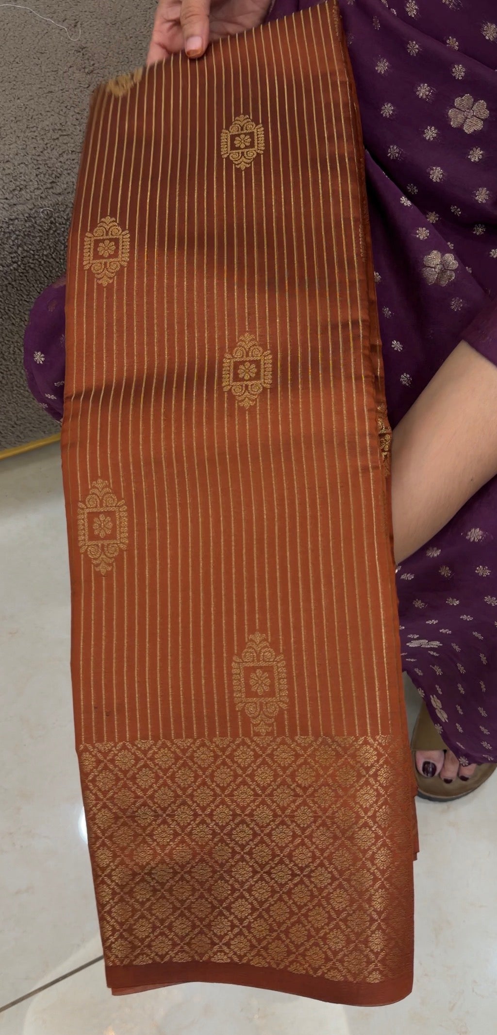 SEMI SILK SAREES - IHA 32859