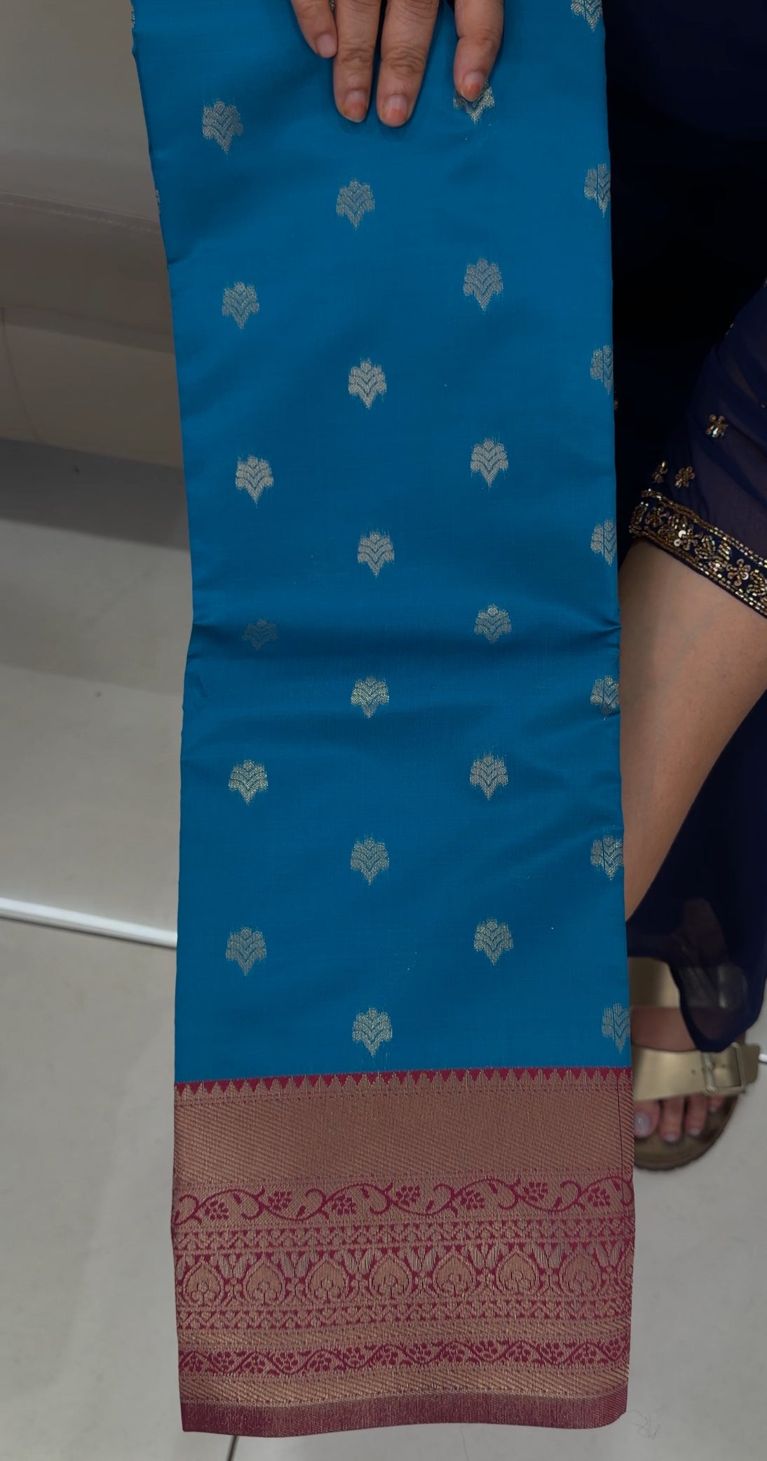 SEMI SILK SAREES - IHA 30836