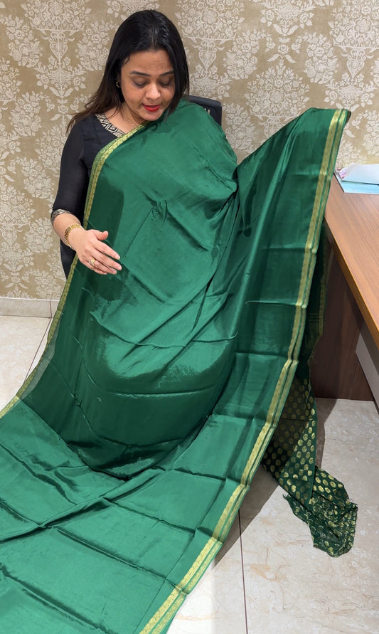 CRAPE SILK SAREES - IHA 19907