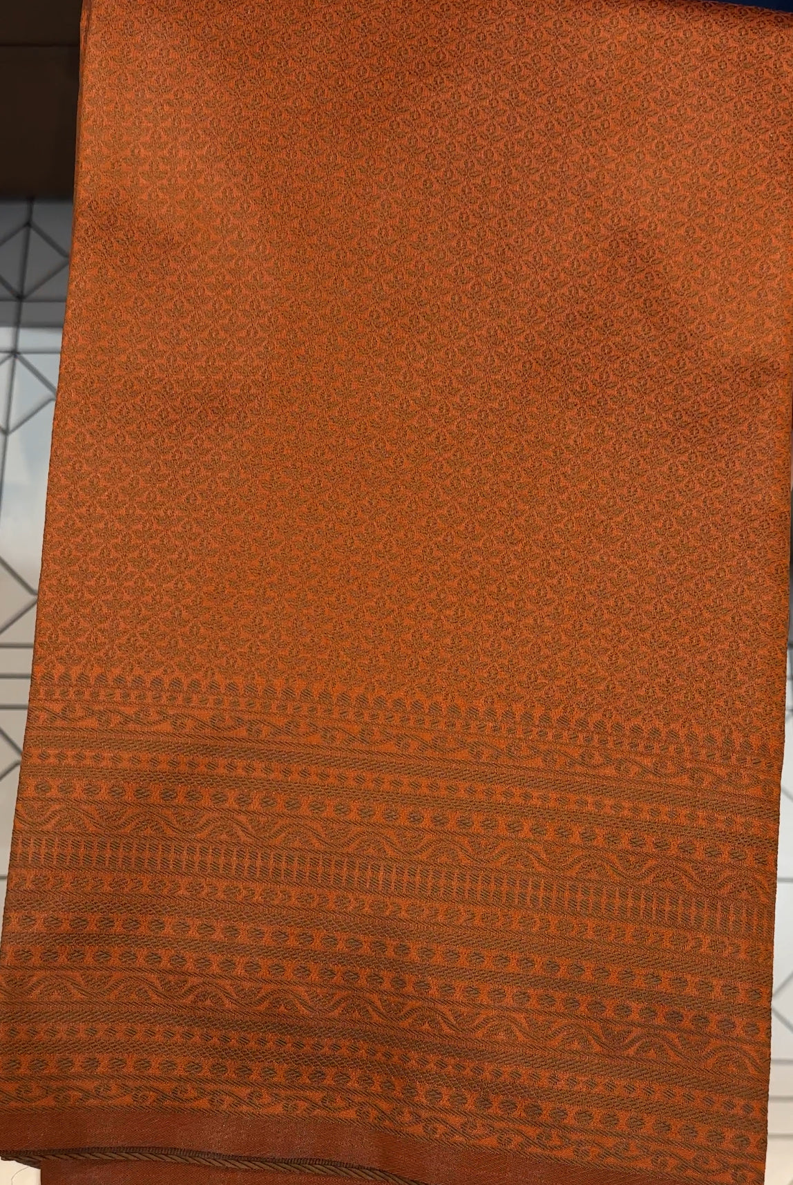 SEMI BANARASI SAREE - IHA 18238