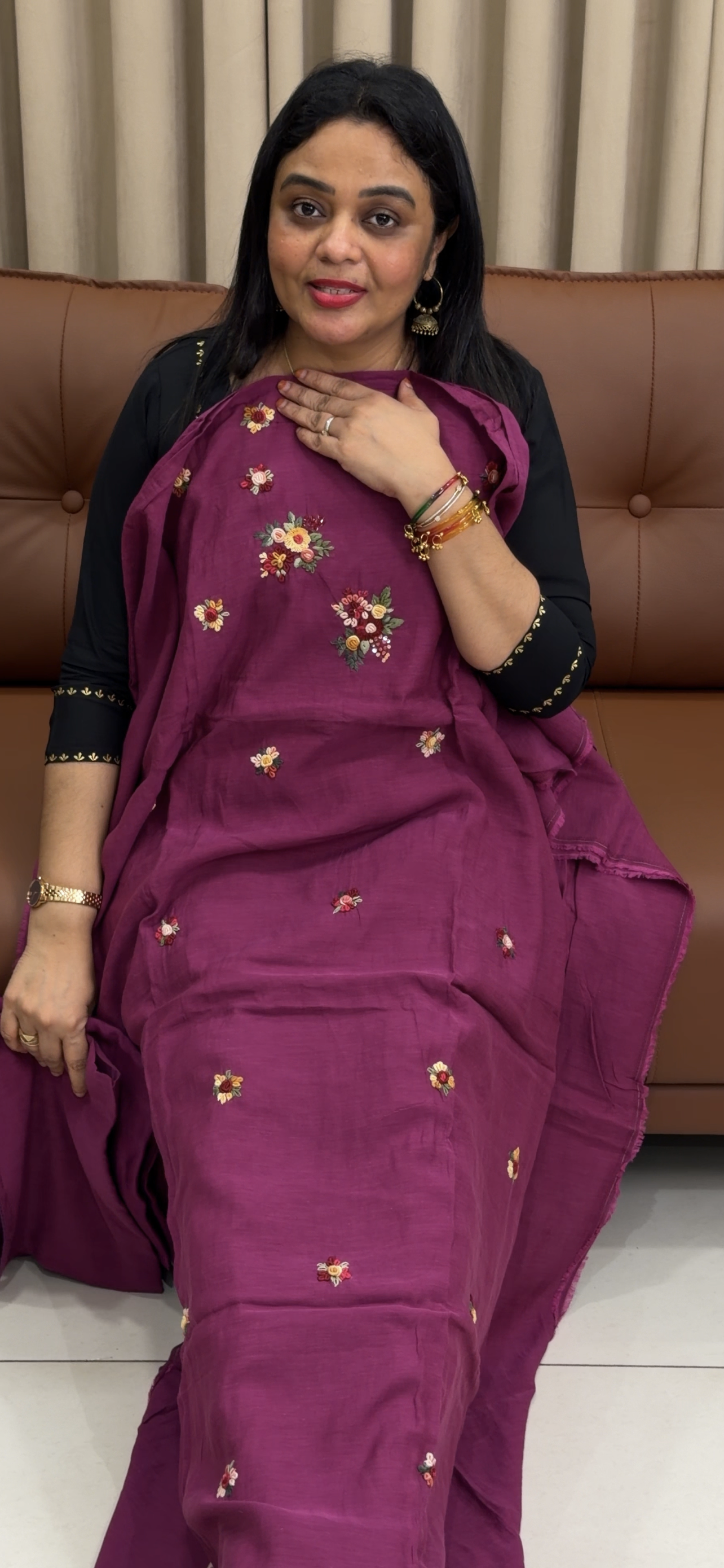 BANARASI MUL UNSTITCHED SALWAR SUITS - IHA 33880
