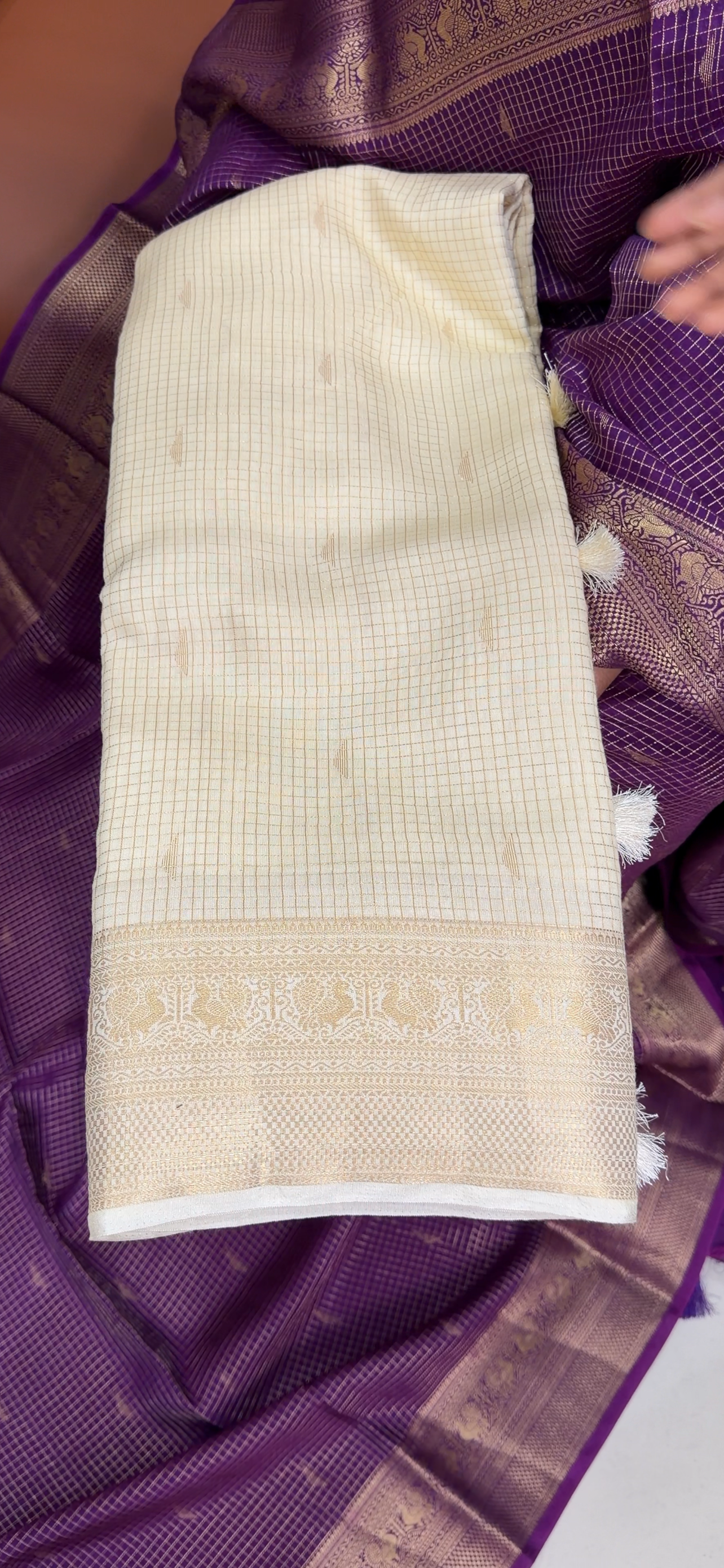 SEMI BANARASI SAREES - IHA 33927