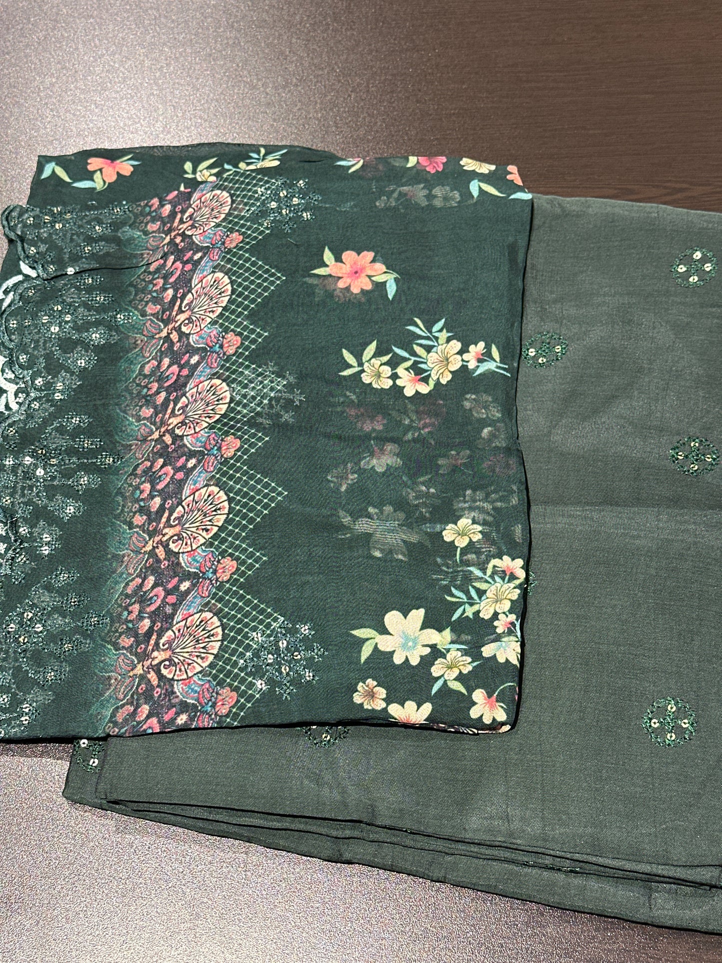 OFFER SALES UNSTITCHED SALWAR SUITS -  IHA 34180