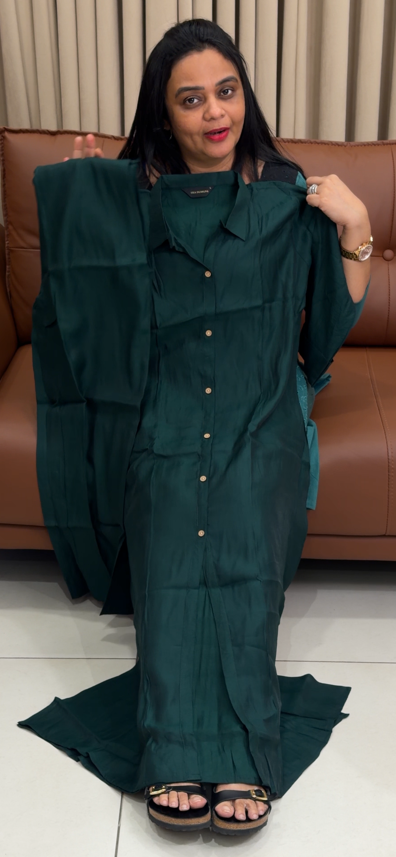 OFFER SILK CO-ORDE SETS - IHA 34771