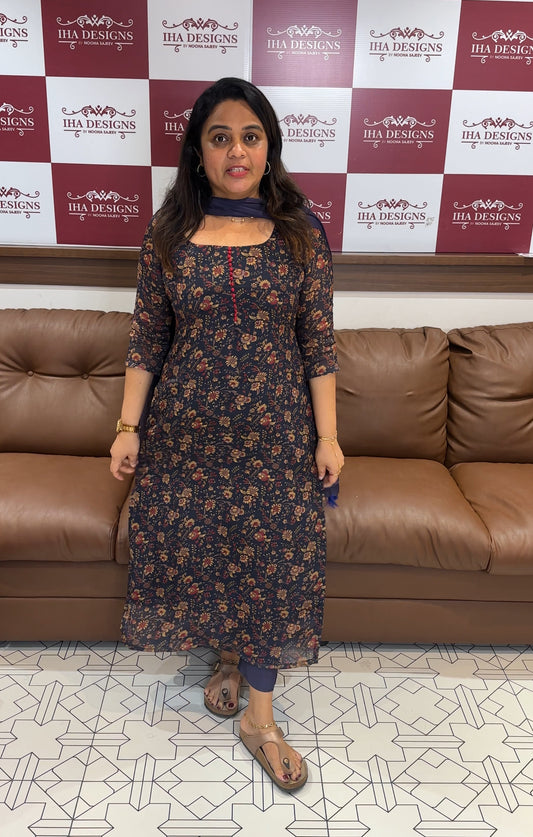 PRINTED UNSTITCHED UNSTITCHED SALWAR SUITS - IHA 26475