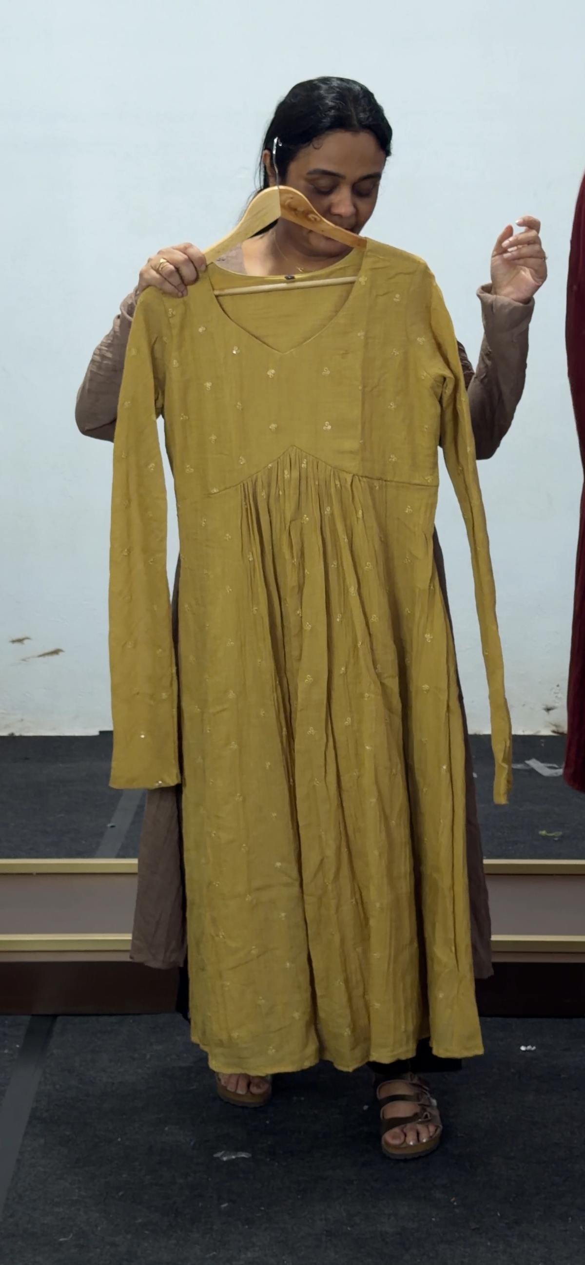 MUL  MUL COTTON LONG ALINE TOPS - IHA 36054