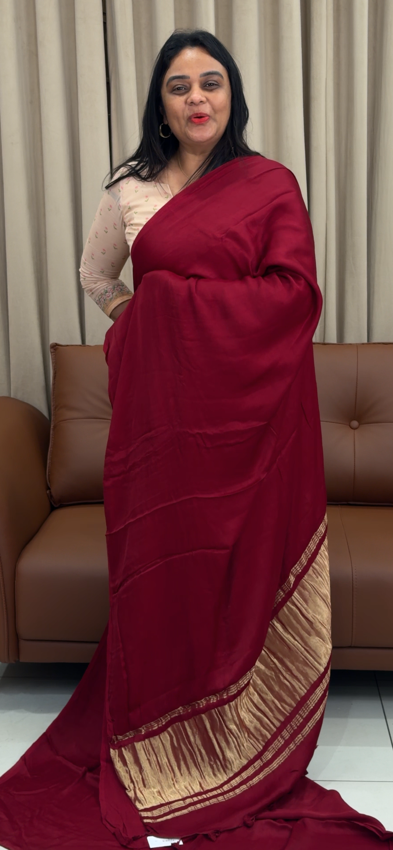 MODAL SILK SAREES - IHA 33420