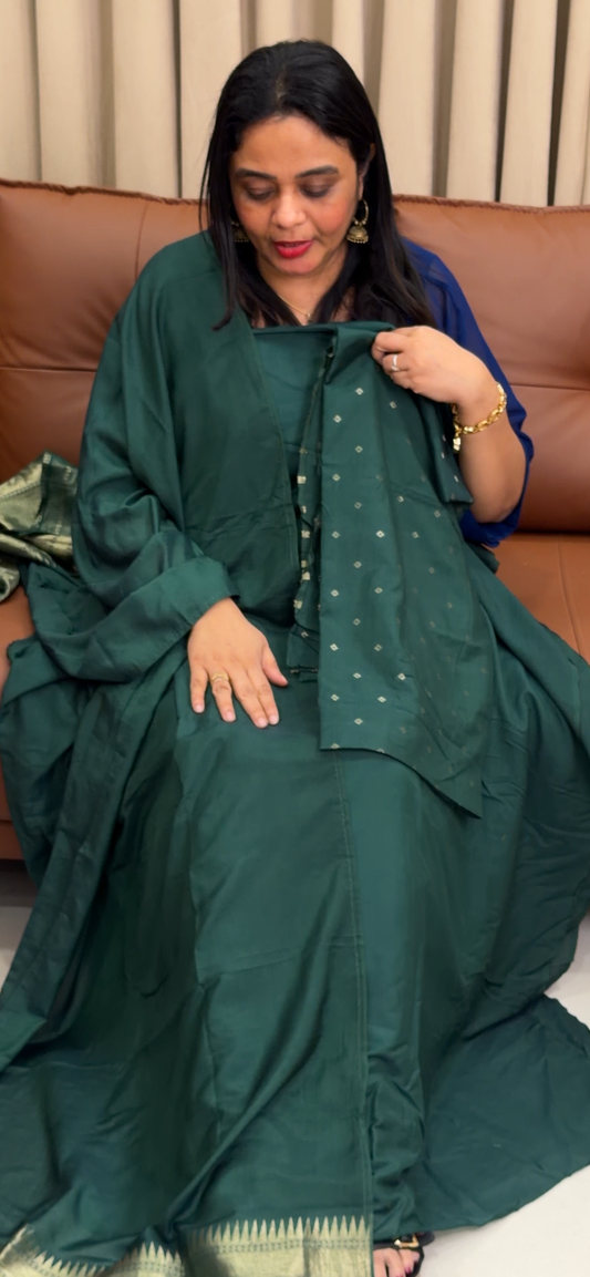 UNSTITCHED SALWAR SUITS - IHA 34115
