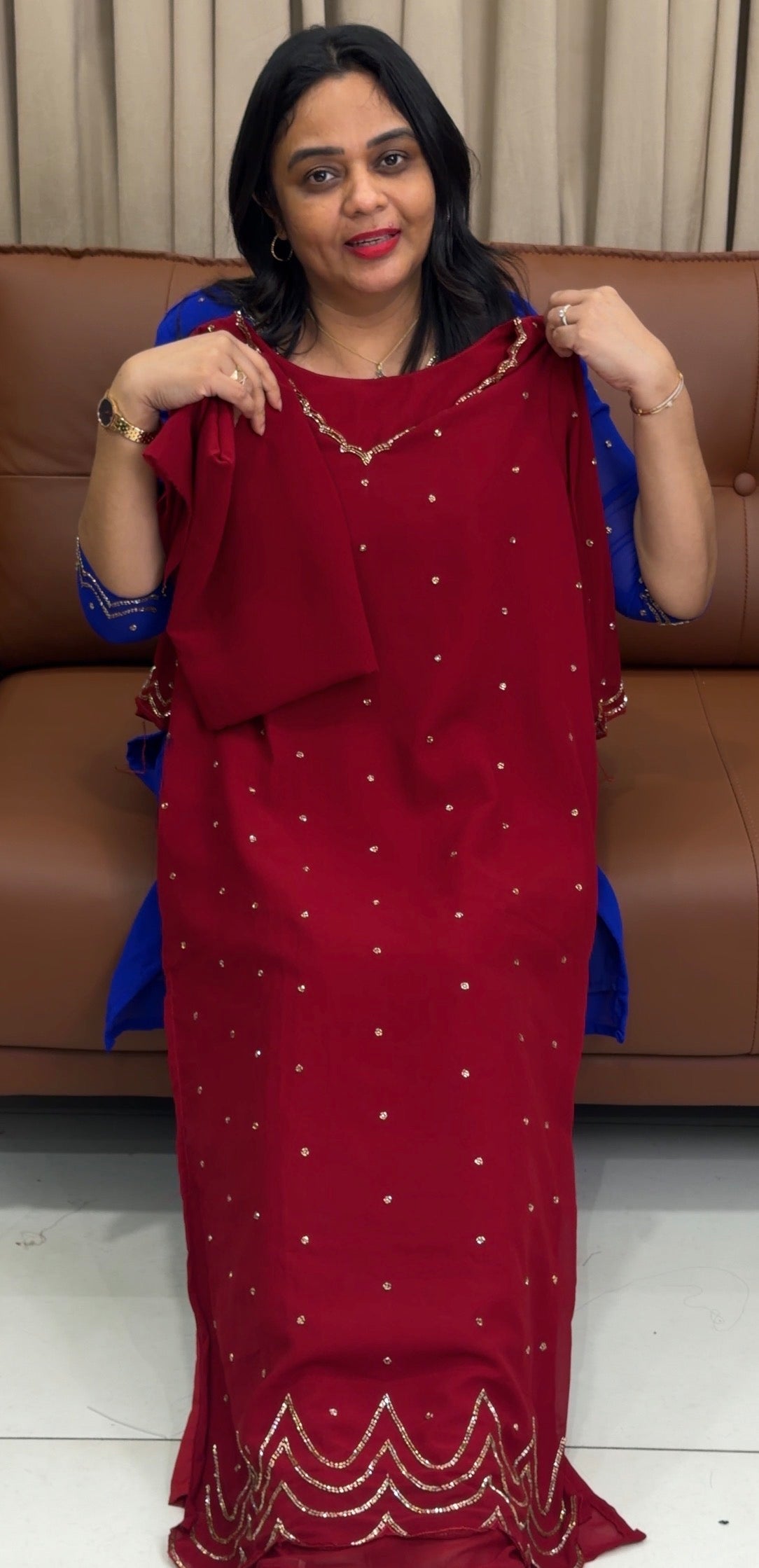 FORWARD FAUX GEORGETTE  UNSTITCHED SALWAR SUITS - IHA 33766