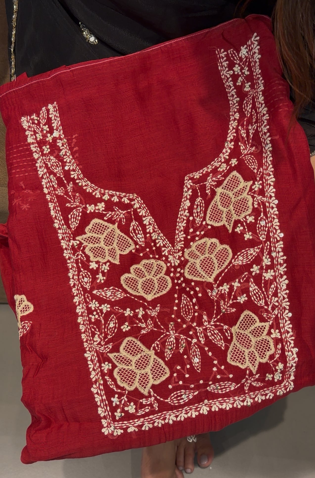 LUCKNOWI UNSTITCHED SALWAR SUITS - IHA 30880