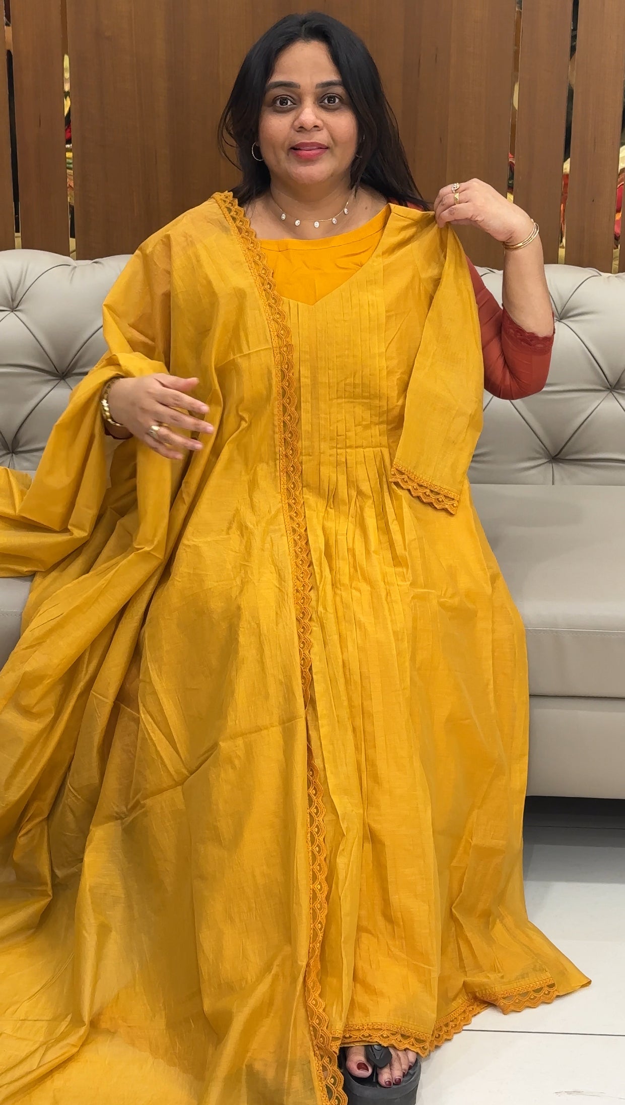 IHA'S IN-HOUSE TOP, BOTTOM AND DUPATTA - IHA 28375