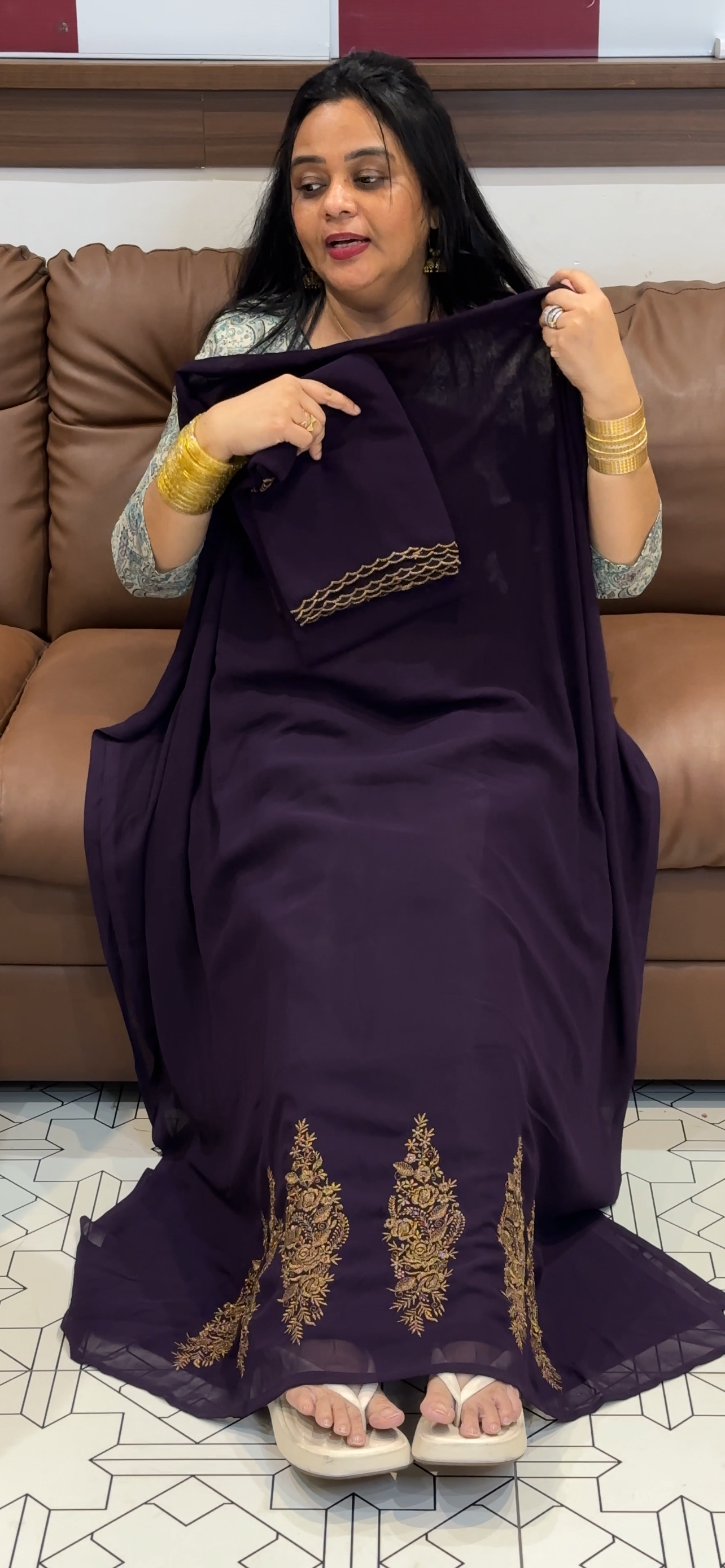 OFFER SALES UNSTITCHED SALWAR SUITS - IHA 34978