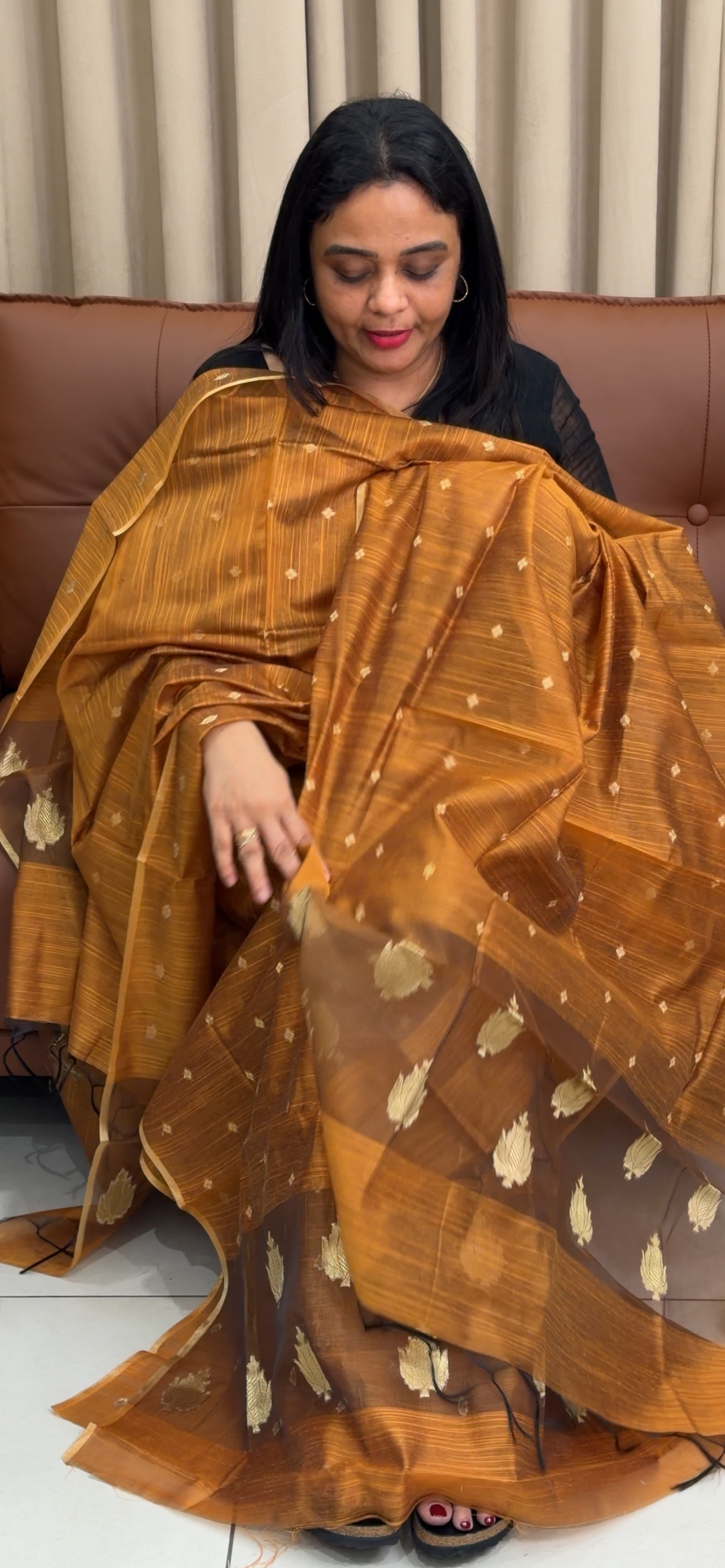 SEMI DUPION UNSTITCHED SLAWRA SUITS - IHA 33954
