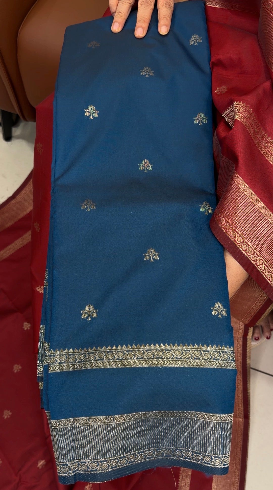 SEMI SILK SAREES - IHA 33437