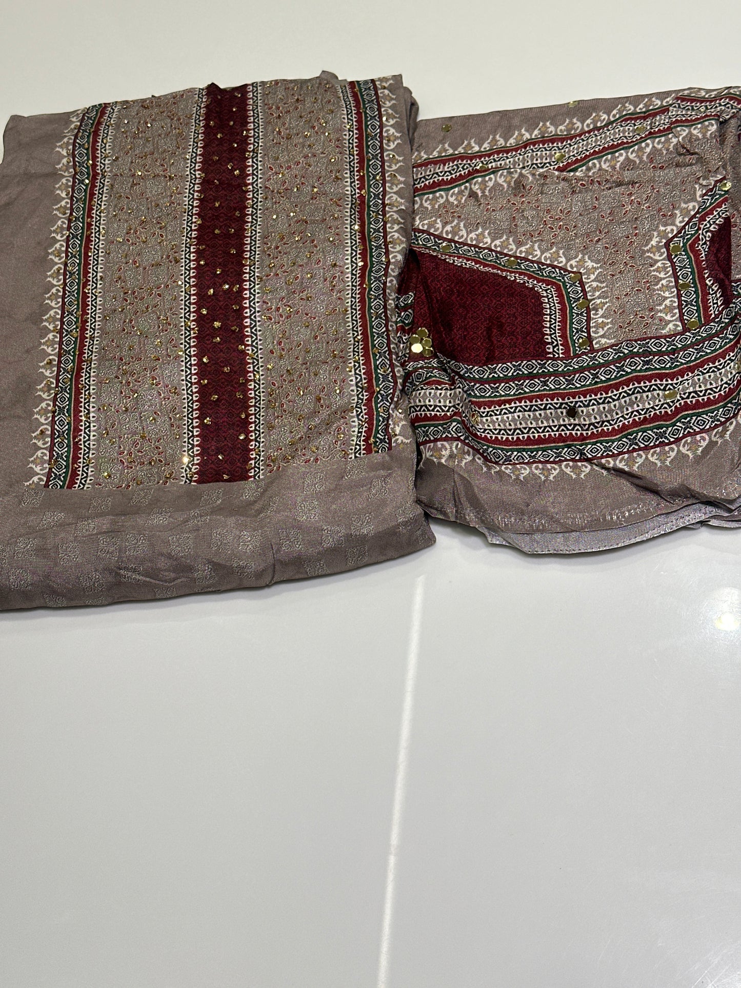 OFFER SALES UNSTITCHED SALWAR SUITS -  IHA 33436