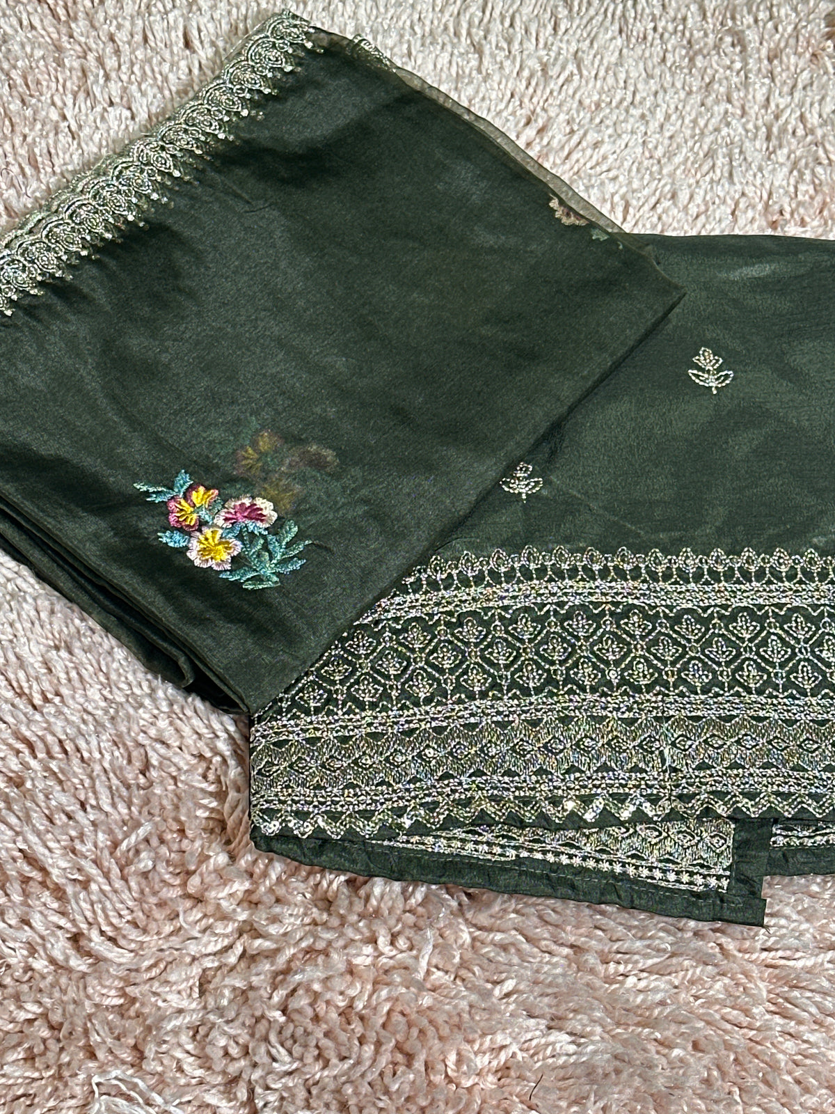 OFFER SALES UNSTITCHED SALWAR SUITS -  IHA 35958