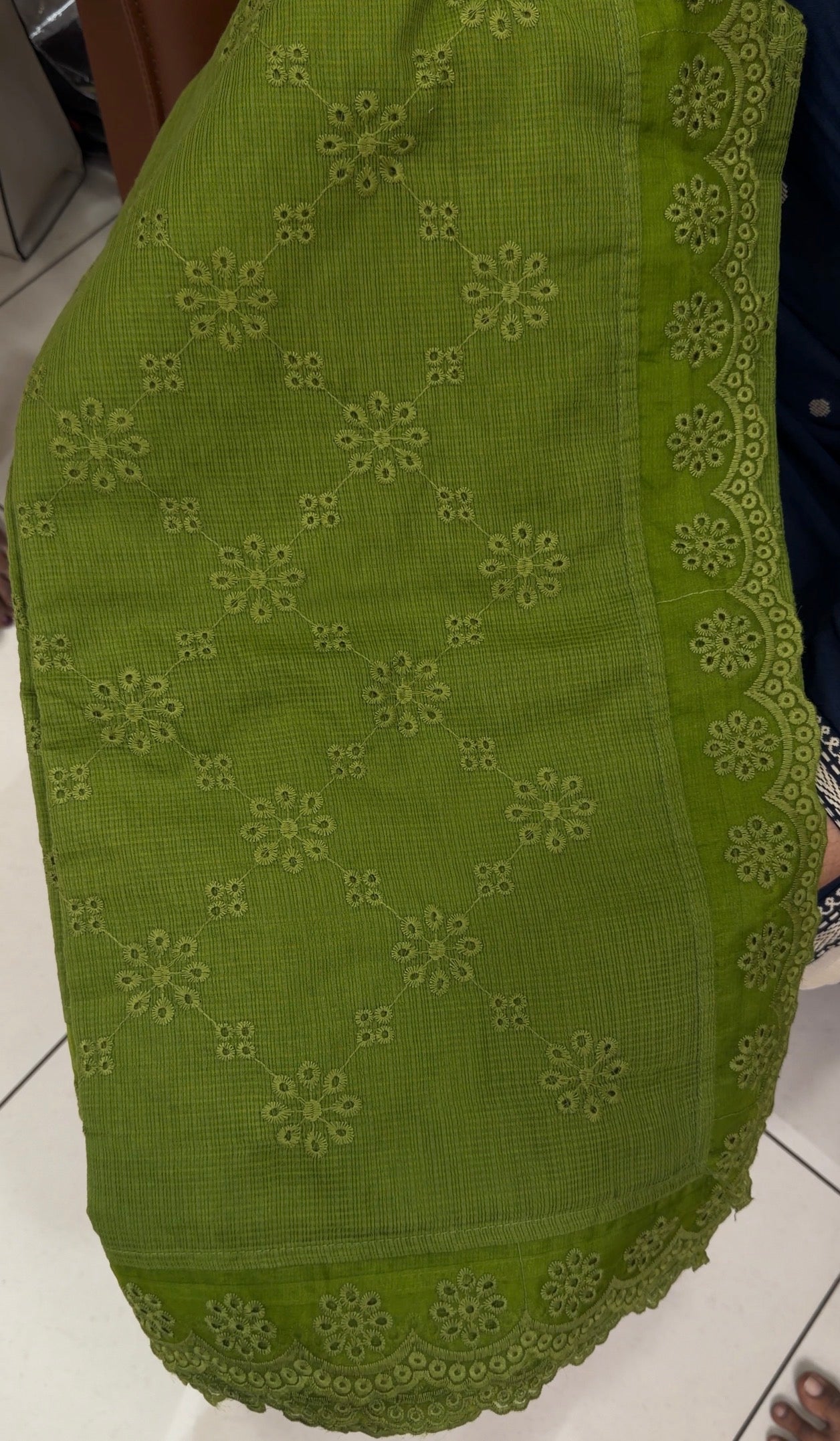 NET KOTA SAREES - IHA 34826