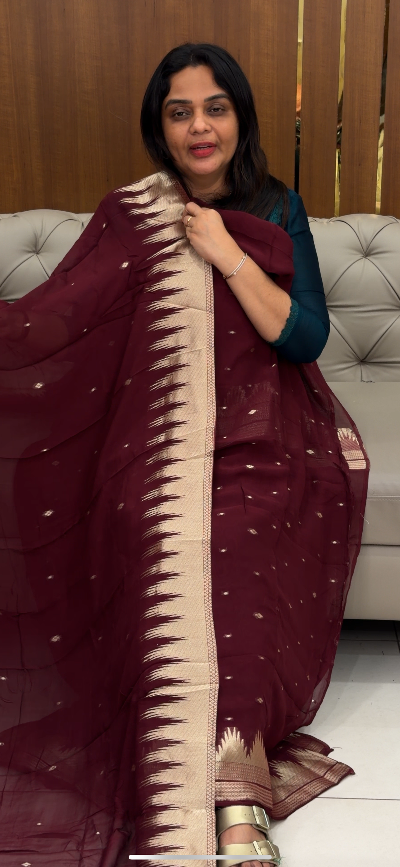 BANARASI UNSTITCHED SALWAR SUITS - IHA 32796