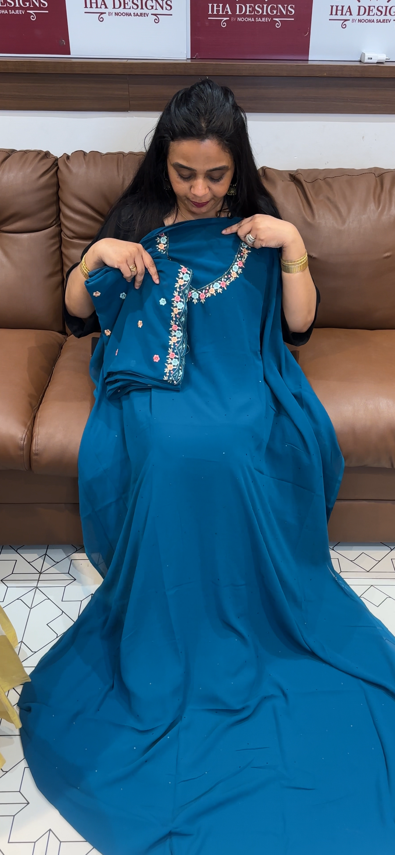 OFFER SALES UNSTITCHED SALWAR SUITS - IHA 34985