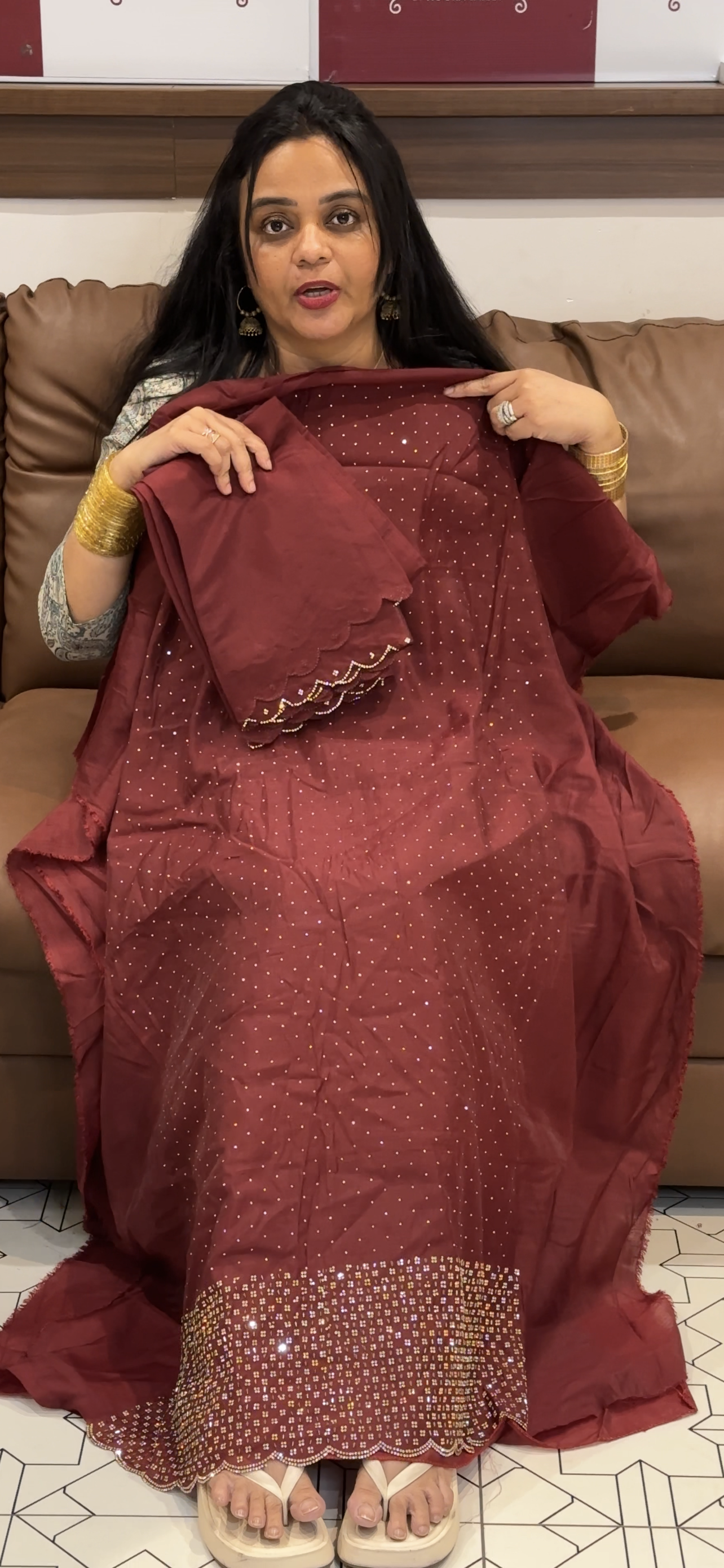 OFFER SALES UNSTITCHED SALWAR SUITS - IHA 34979