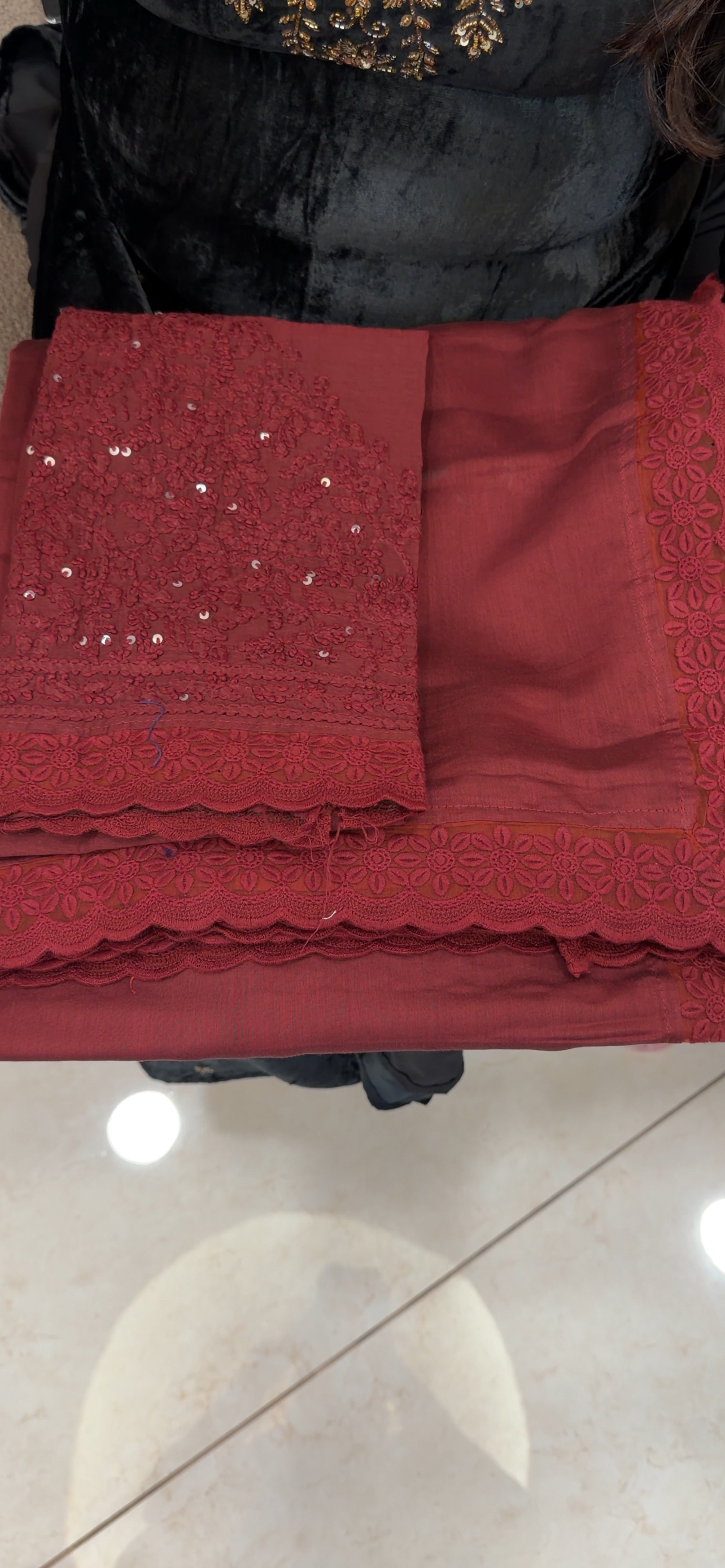 MALAI CHANDERI SAREES  - IHA 33354