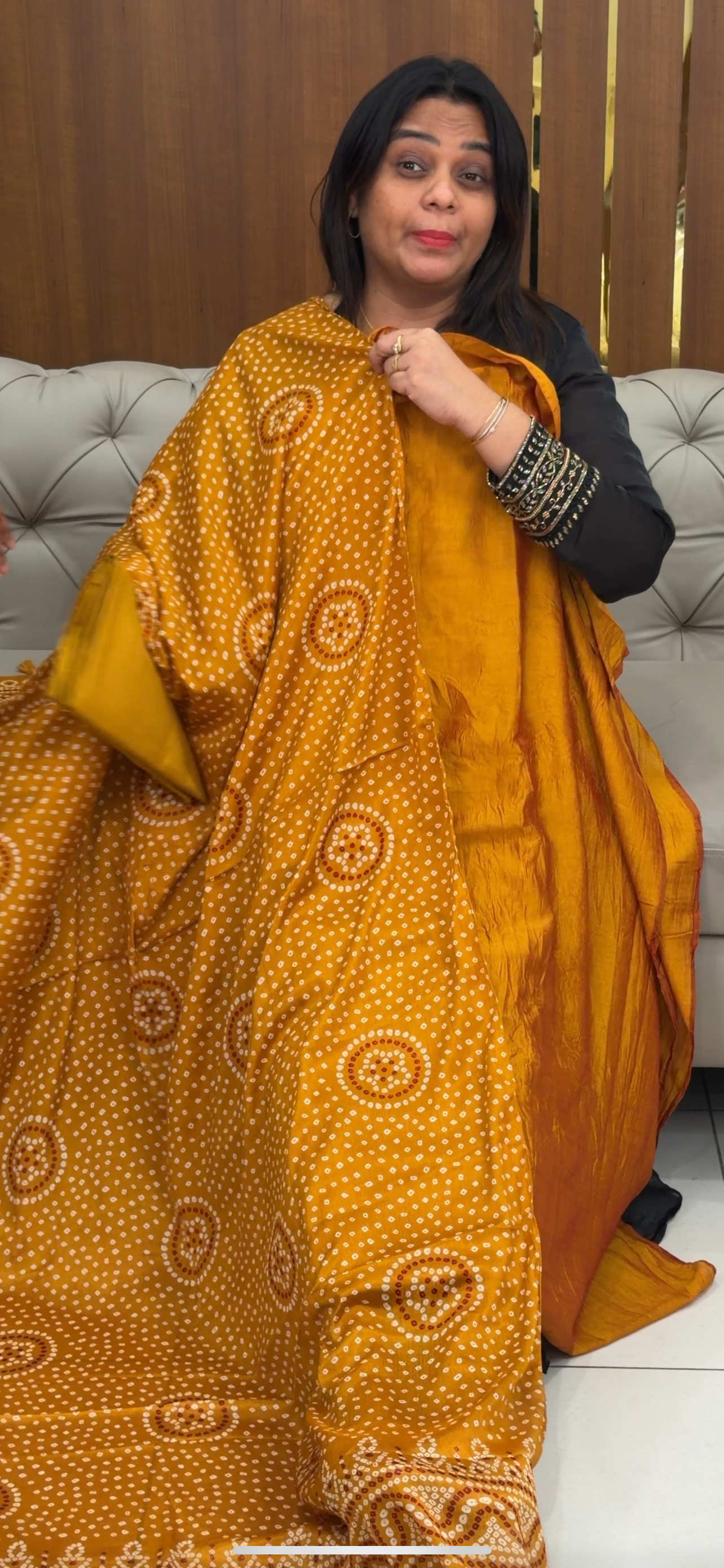 SEMI RAW SILK UNSTITCHED SALWAR SUITS - IHA 29098