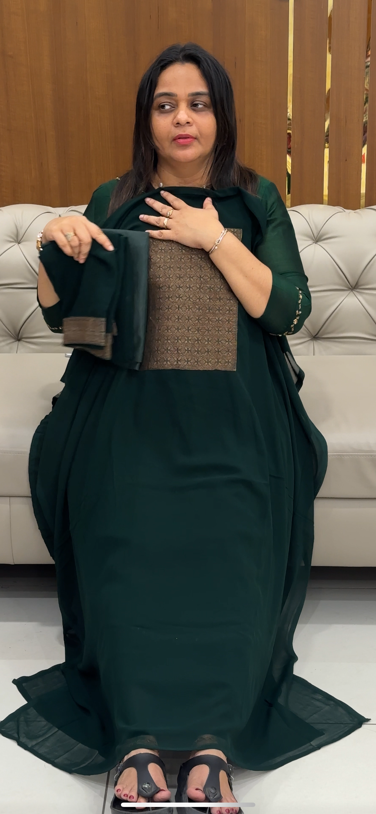 BUDGET BUY UNSTITCHED SALWAR SUITS - IHA 28848