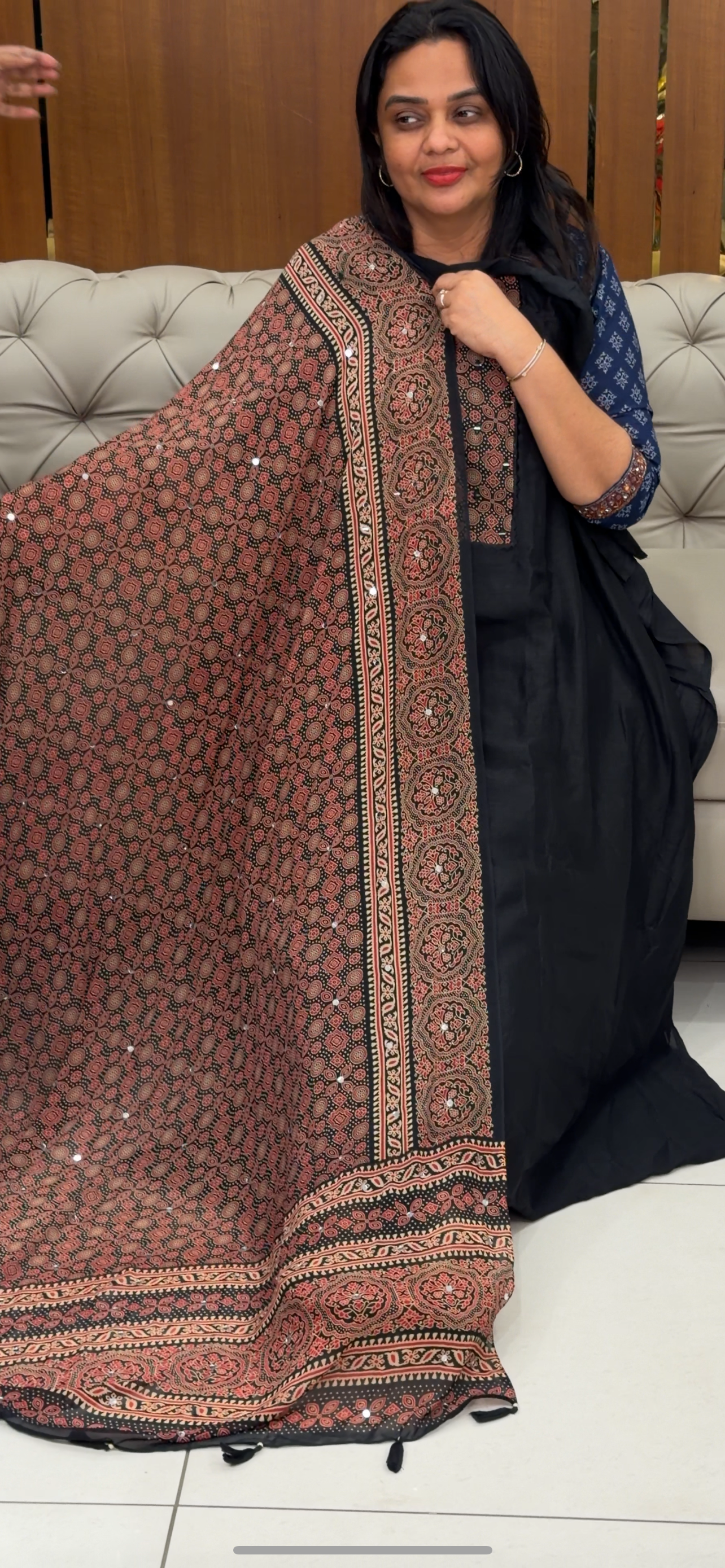 SEMI RAW SILK UNSTITCHED SALWAR SUITS - IHA 30569