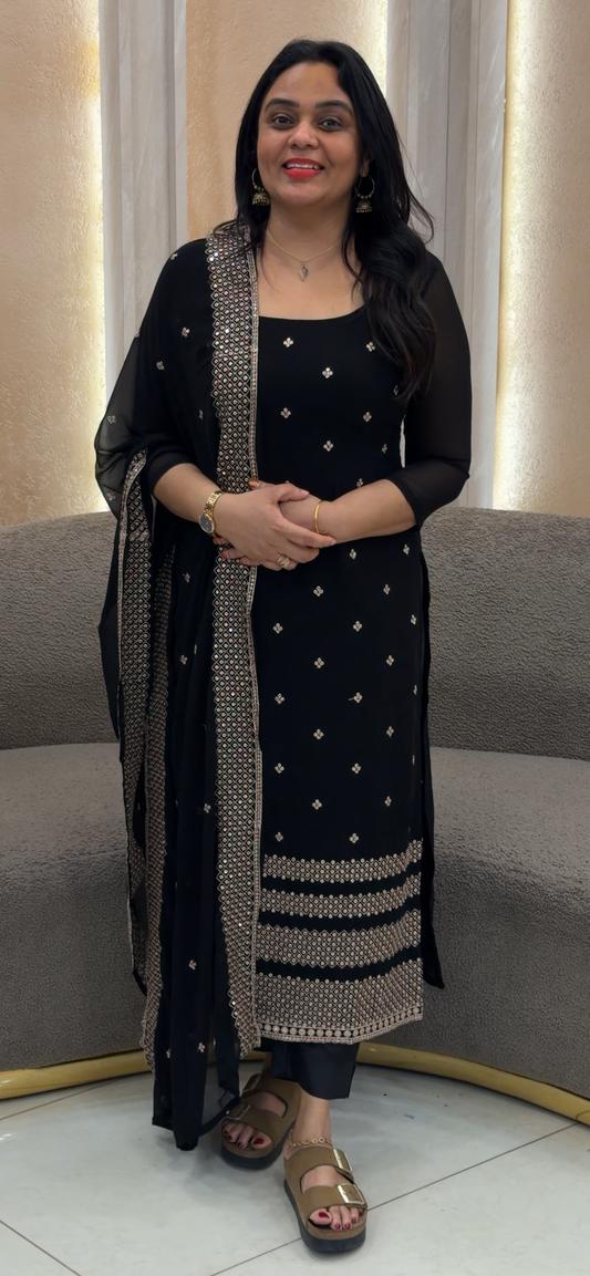 BUDGET BUY UNSTITCHED SALWAR SUITS - IHA 33572