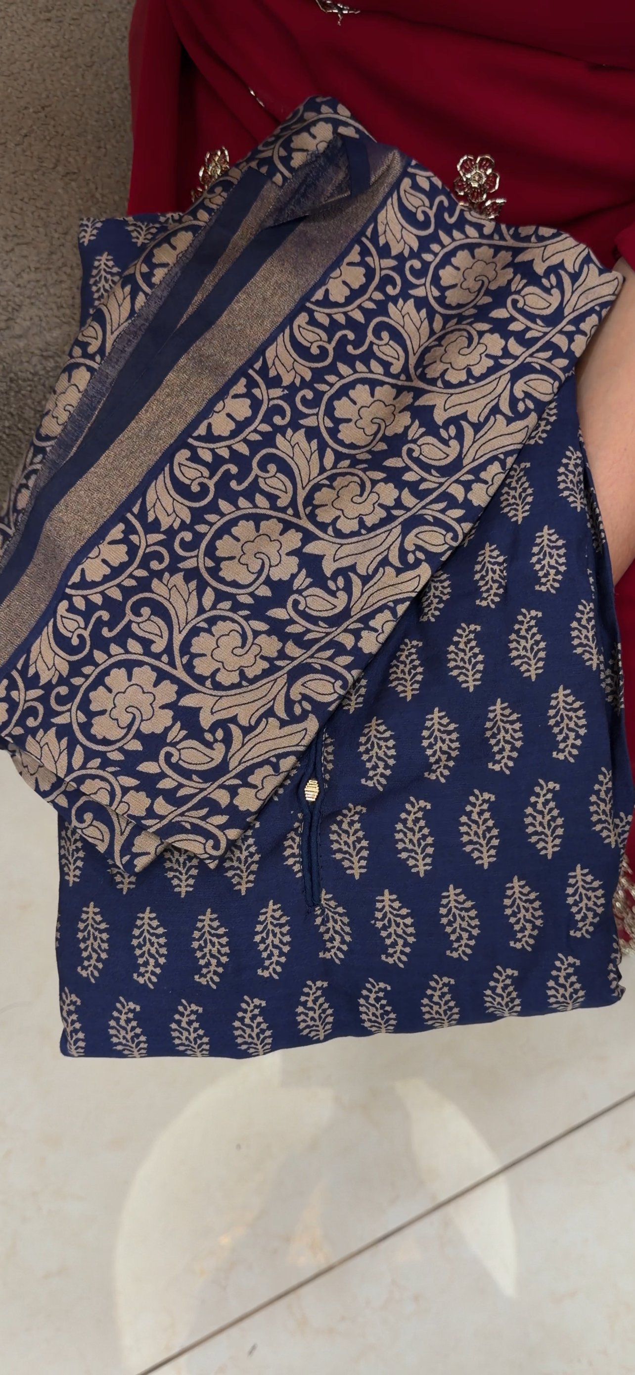 MAHESHWARI UNSTITCHED SALWAR SUITS - IHA 32927