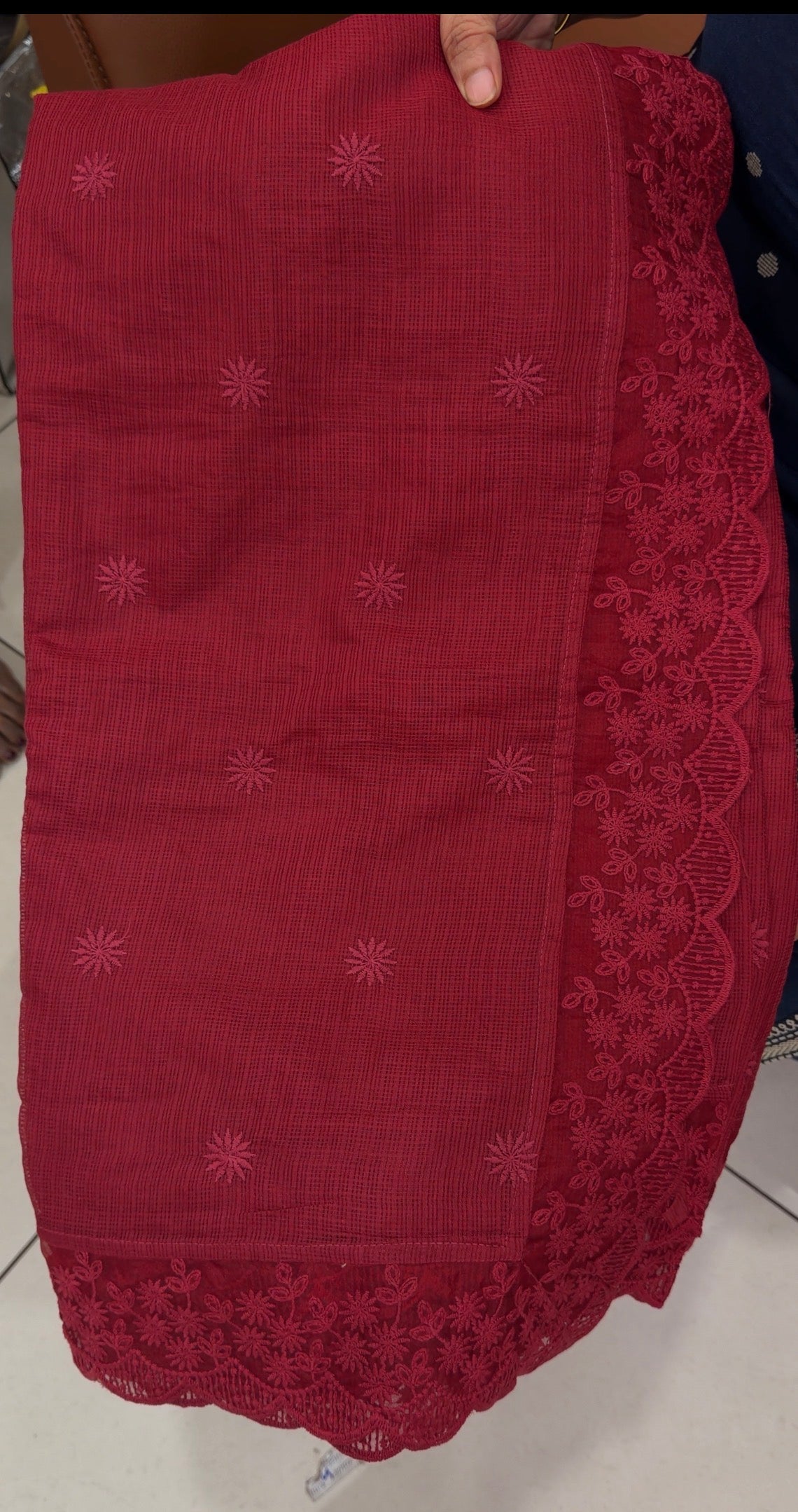 NET KOTA SAREES - IHA 34826