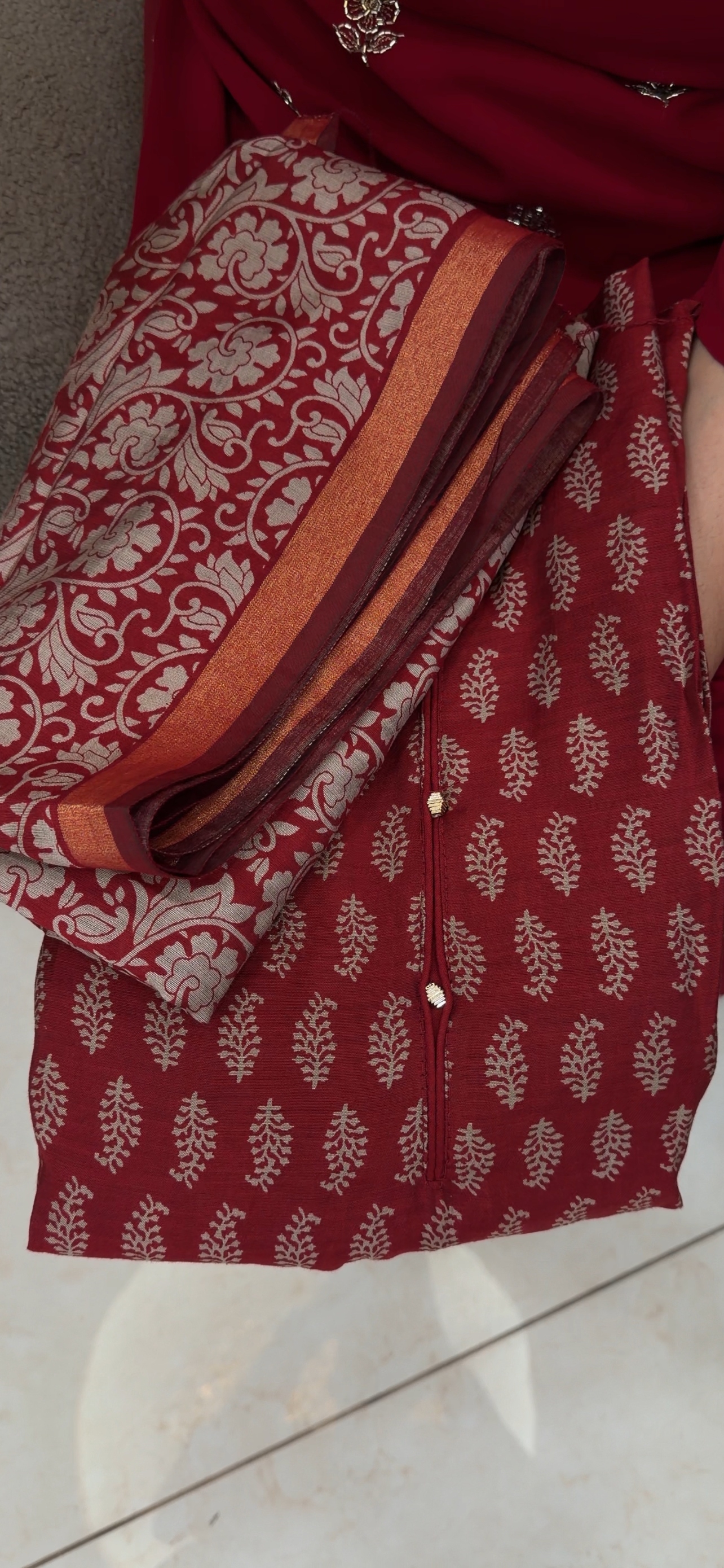 MAHESHWARI UNSTITCHED SALWAR SUITS - IHA 32927
