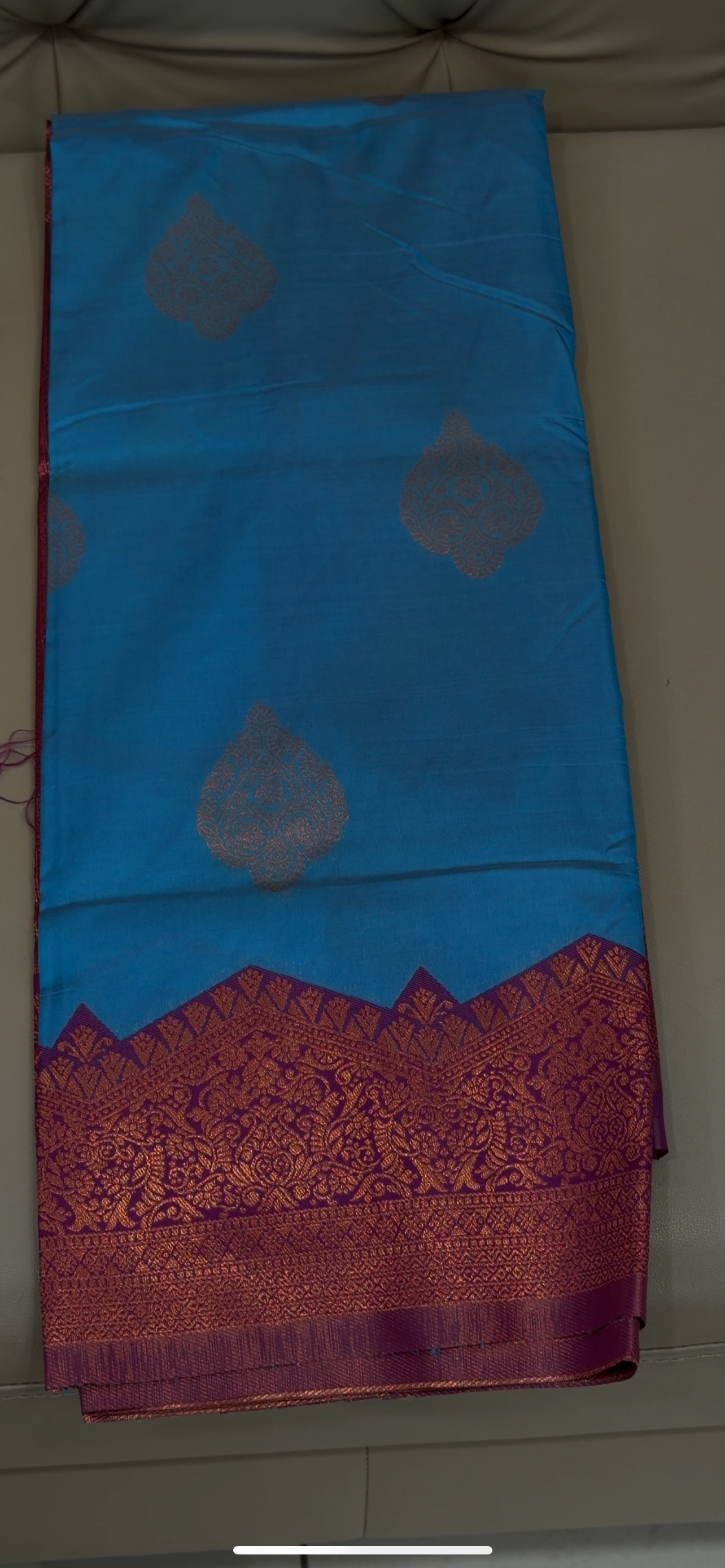 SEMI KANCHIPURAM SAREES - IHA 28758