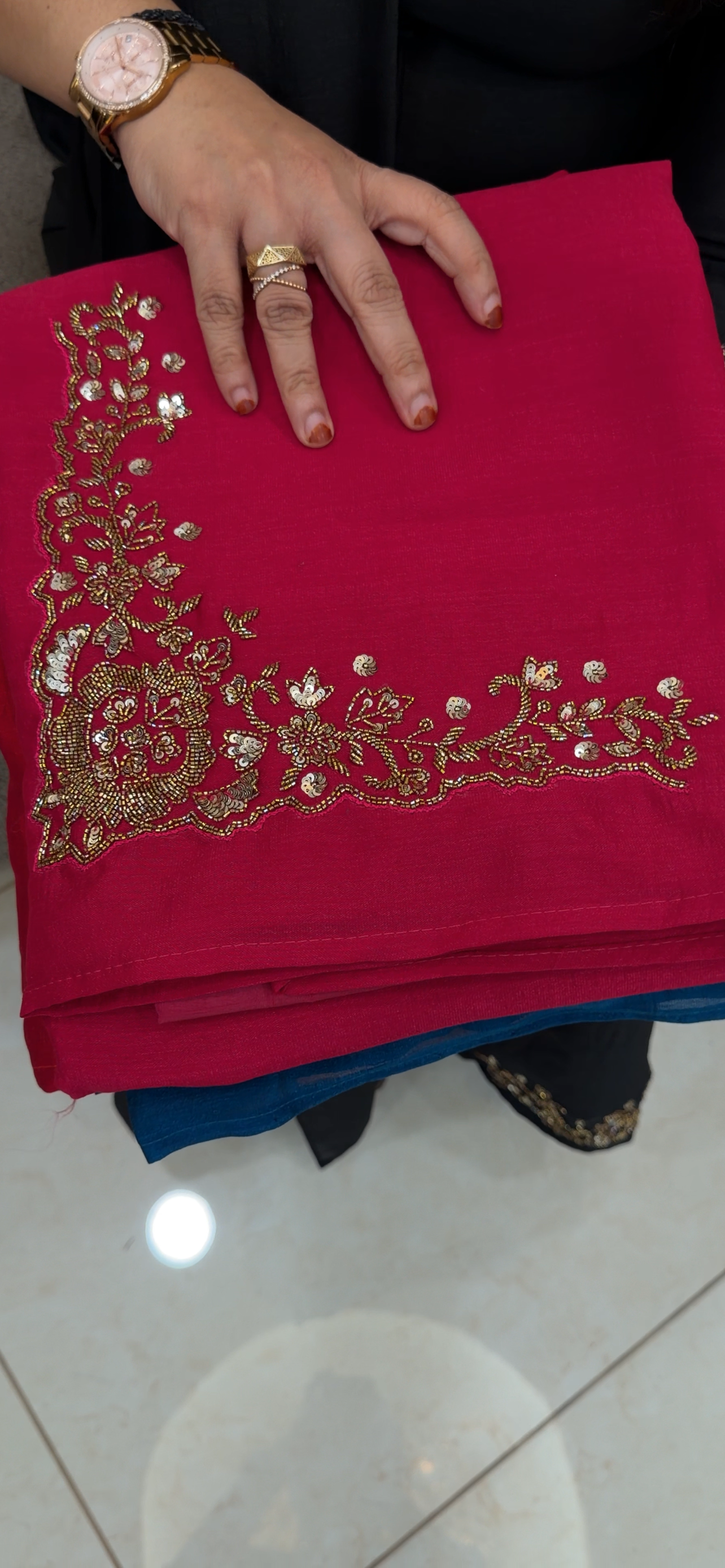 PARTY WEAR UNSTITCHED SALWAR SUITS - IHA 32784