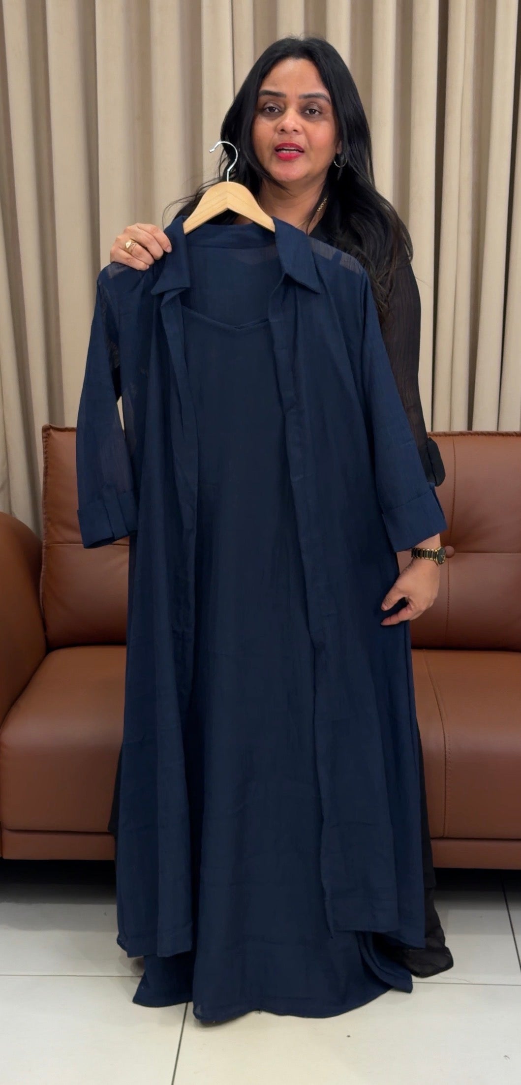 IHA'S IN-HOUSE MUL CRUSHED TOP AND JACKET - IHA 34236