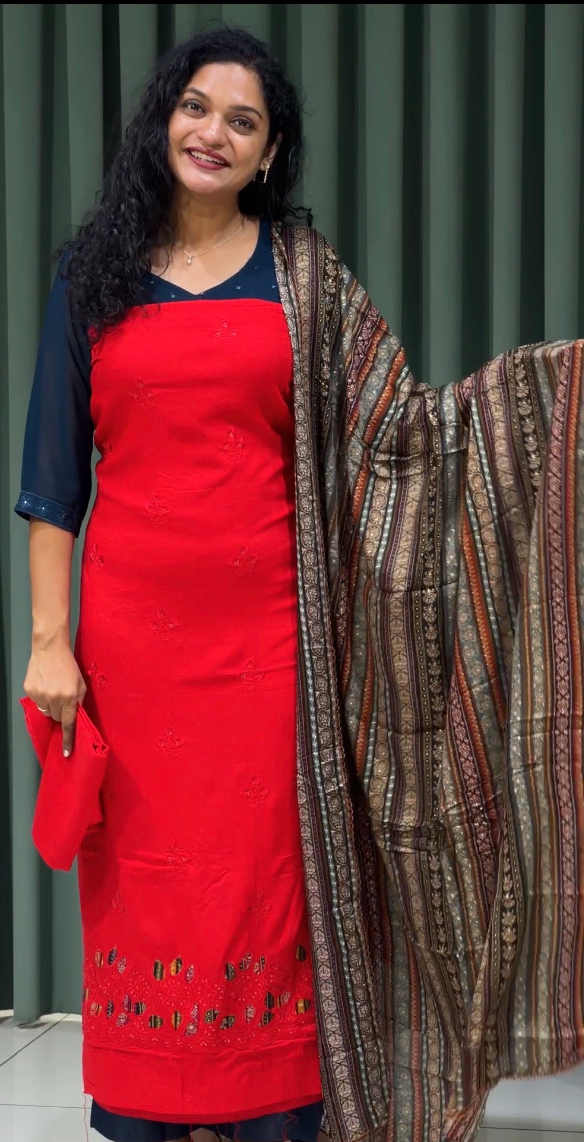 RAYON UNSTITCHED SALWAR SALWAR SUITS - IHA 33489