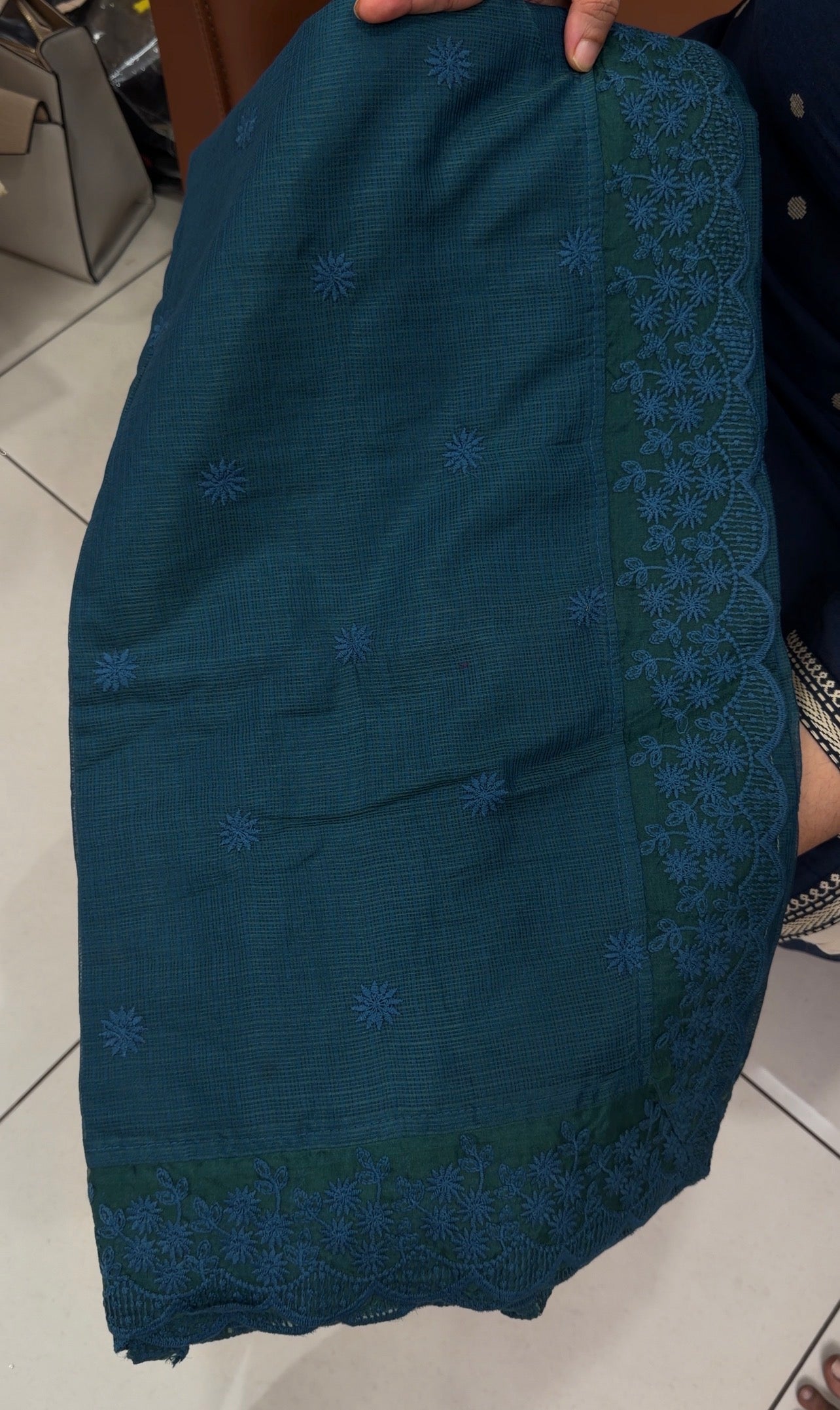 NET KOTA SAREES - IHA 34826