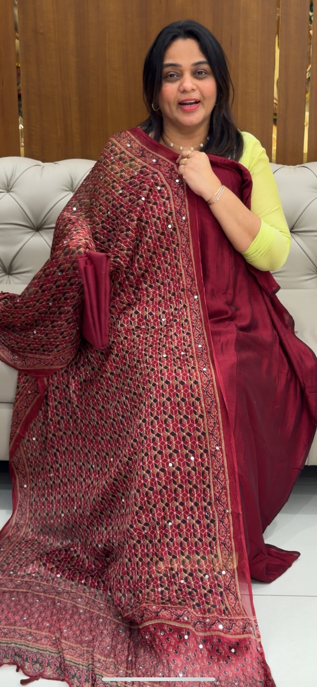 FORWARD SEMI RAW SILK UNSTITCHED SALWAR SUITS - IHA 28733