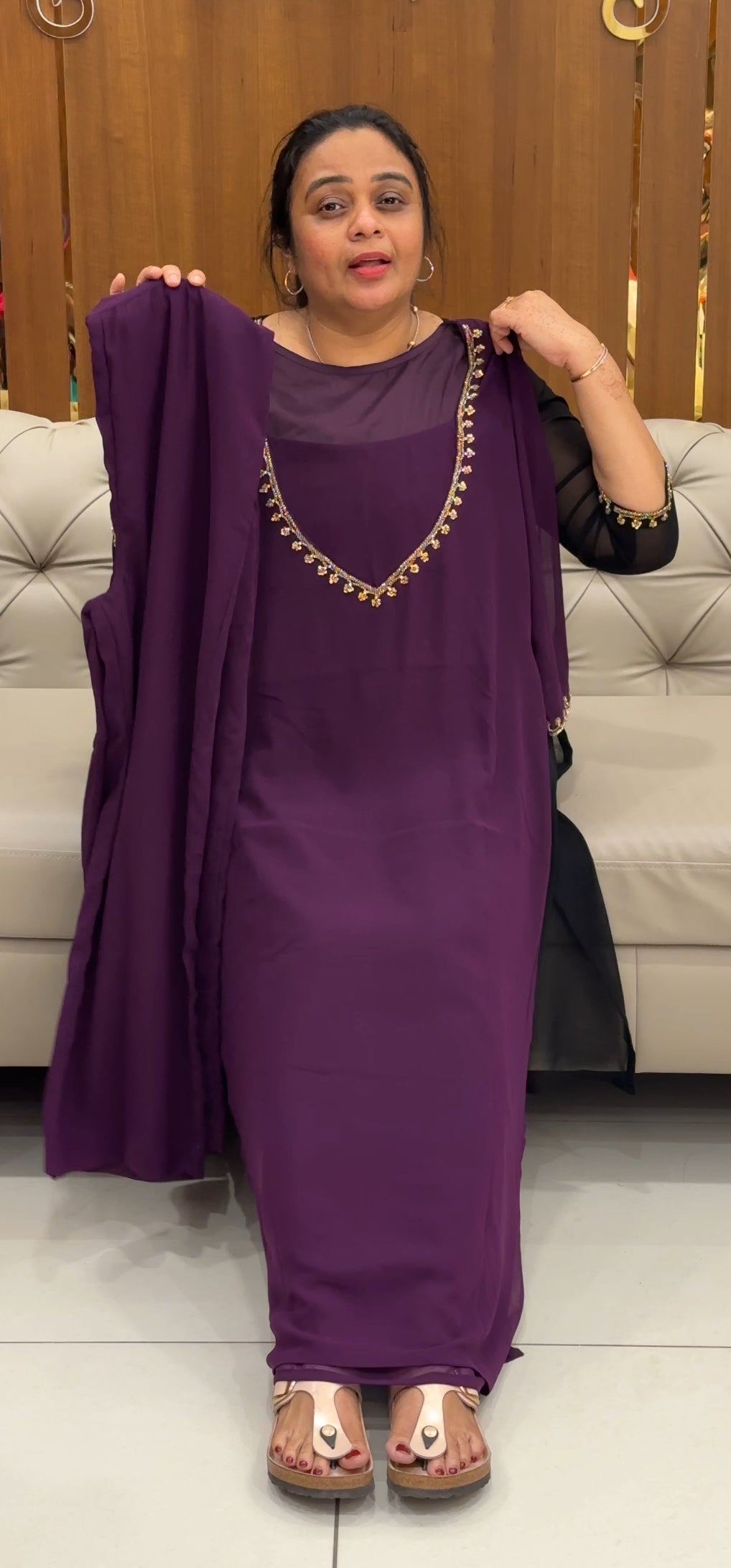 IHA'S IN-HOUSE HAND WORKED CO-ORDS SETS - IHA 27620