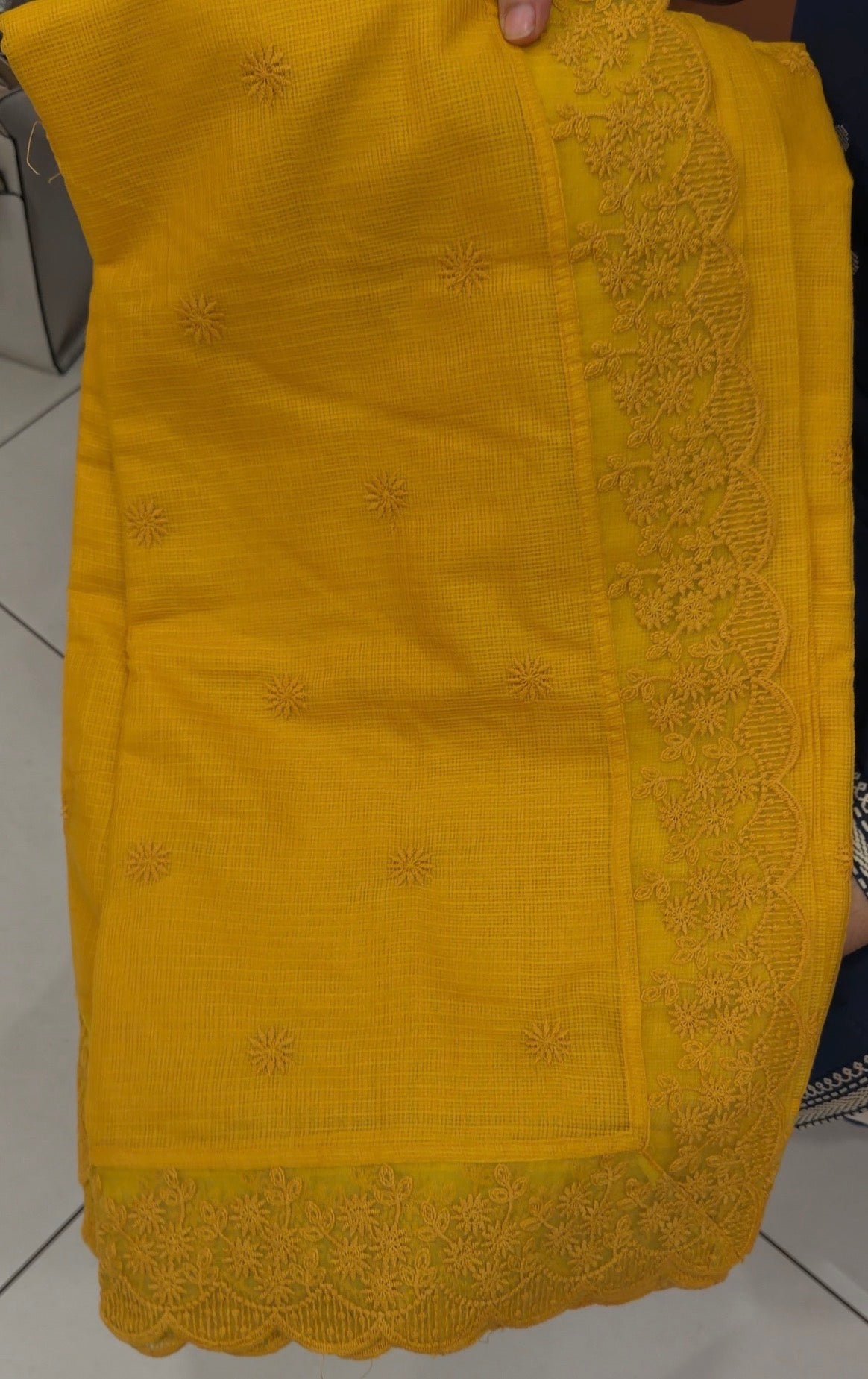 NET KOTA SAREES - IHA 34826