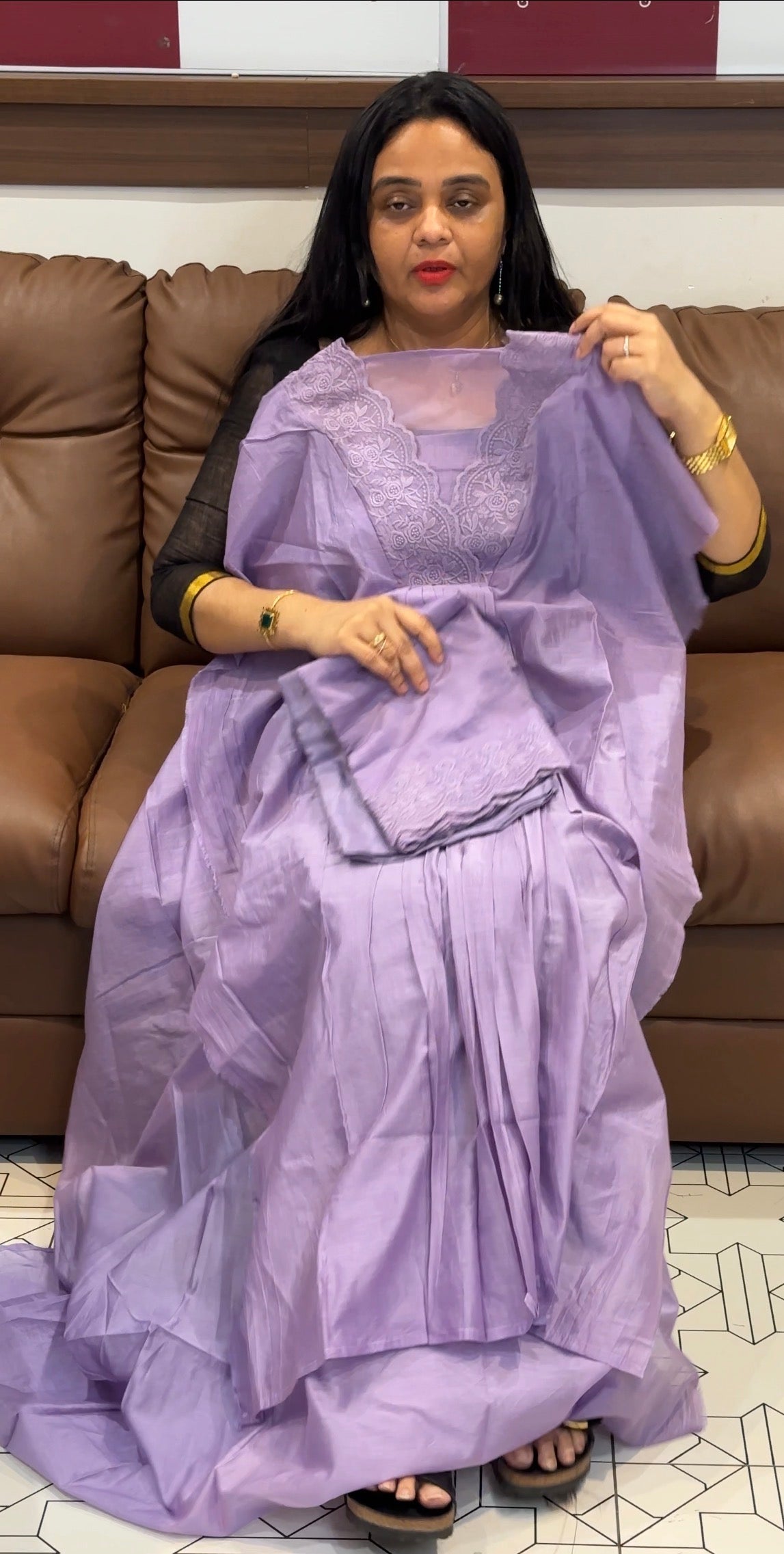 OFFER SALES UNSTITCHED SALWAR SUITS - IHA 35538