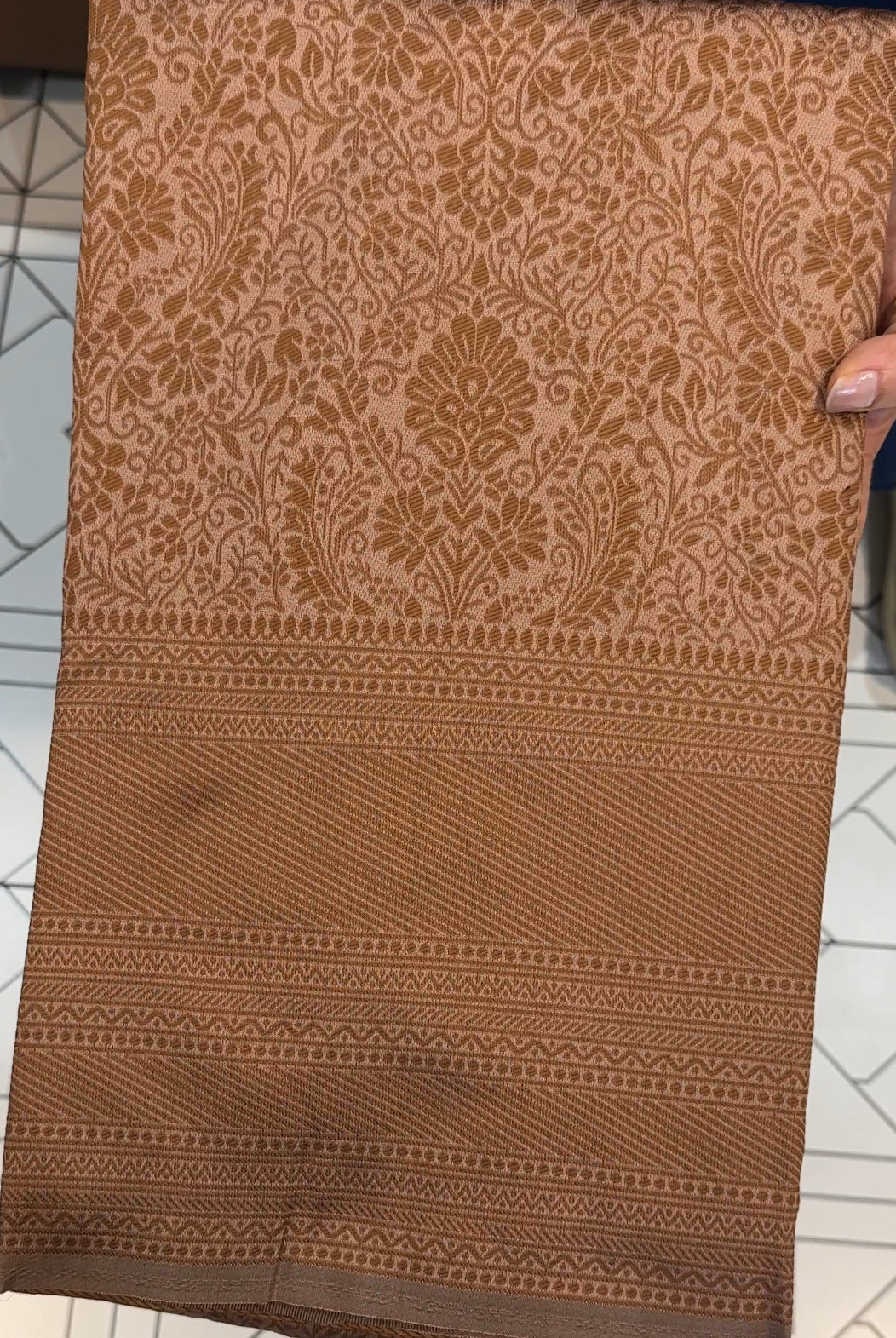 SEMI BANARASI SAREES - IHA 18271