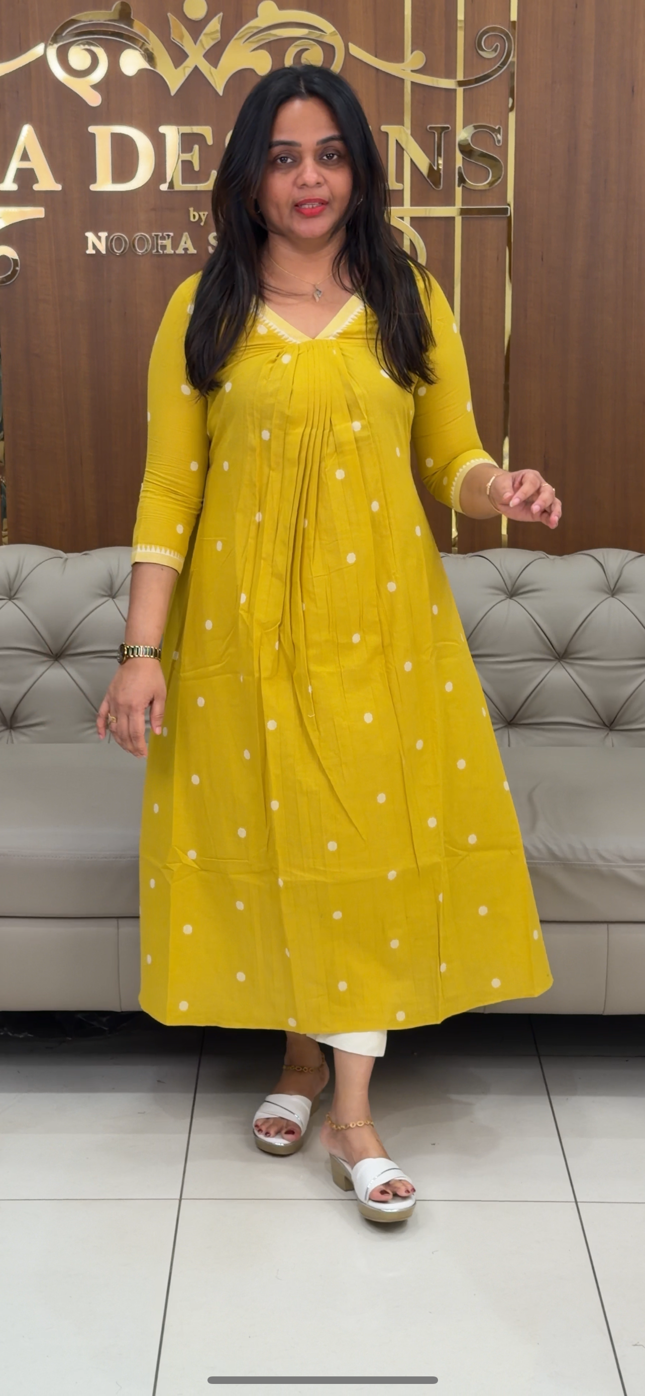 IHA'S IN-HOUSE HANDLOOM COTTON ALINE TOPS - IHA 29102