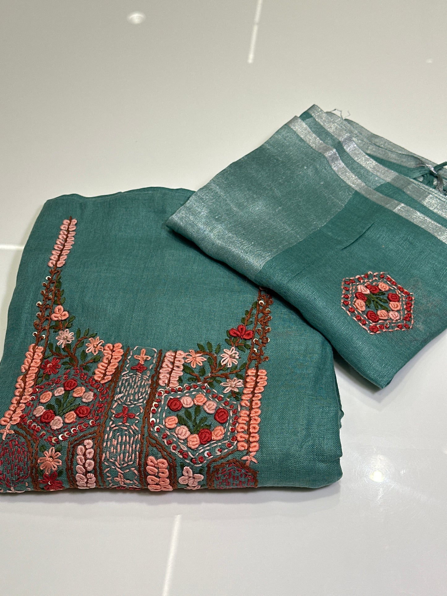 OFFER SALES UNSTITCHED SALWAR SUITS -  IHA 33436