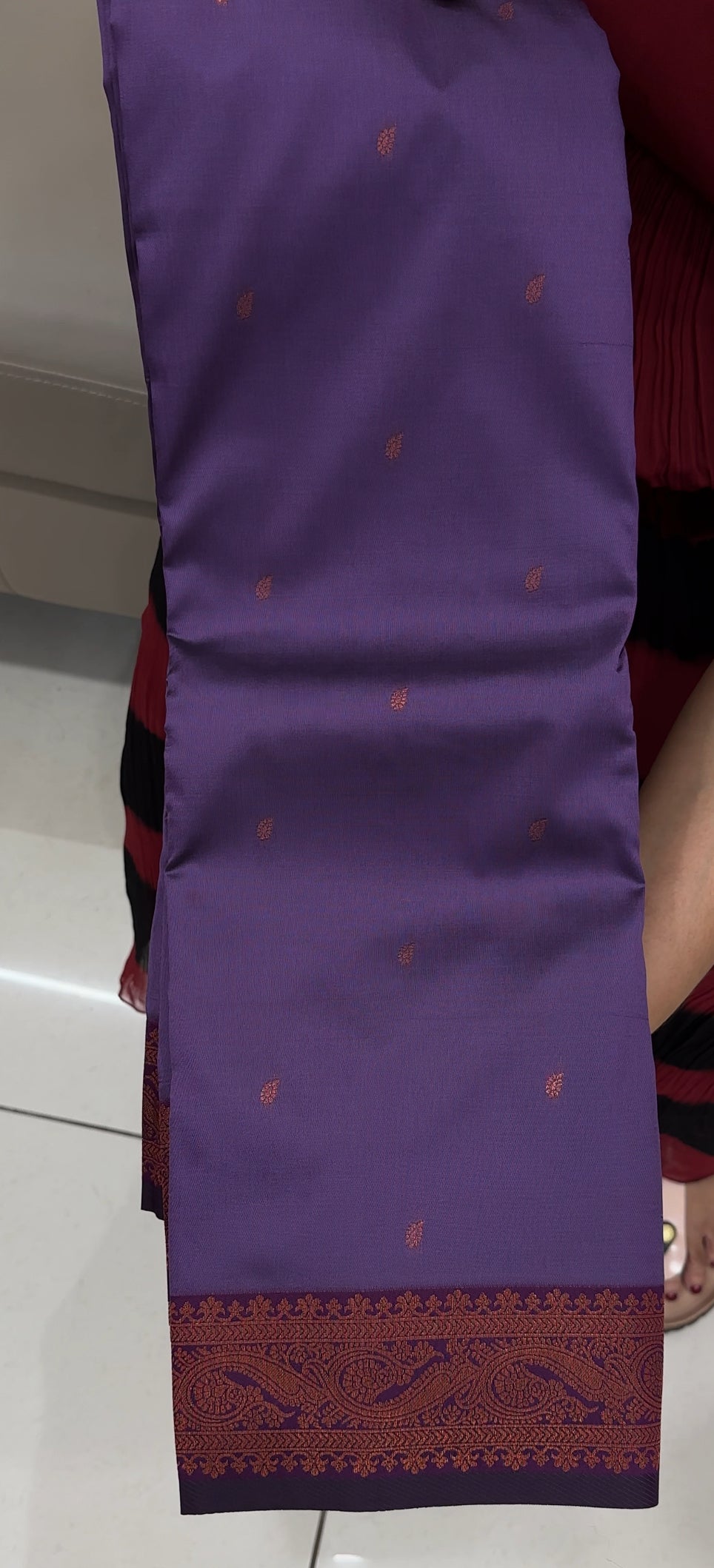 SEMI SILK SAREES - IHA 28676