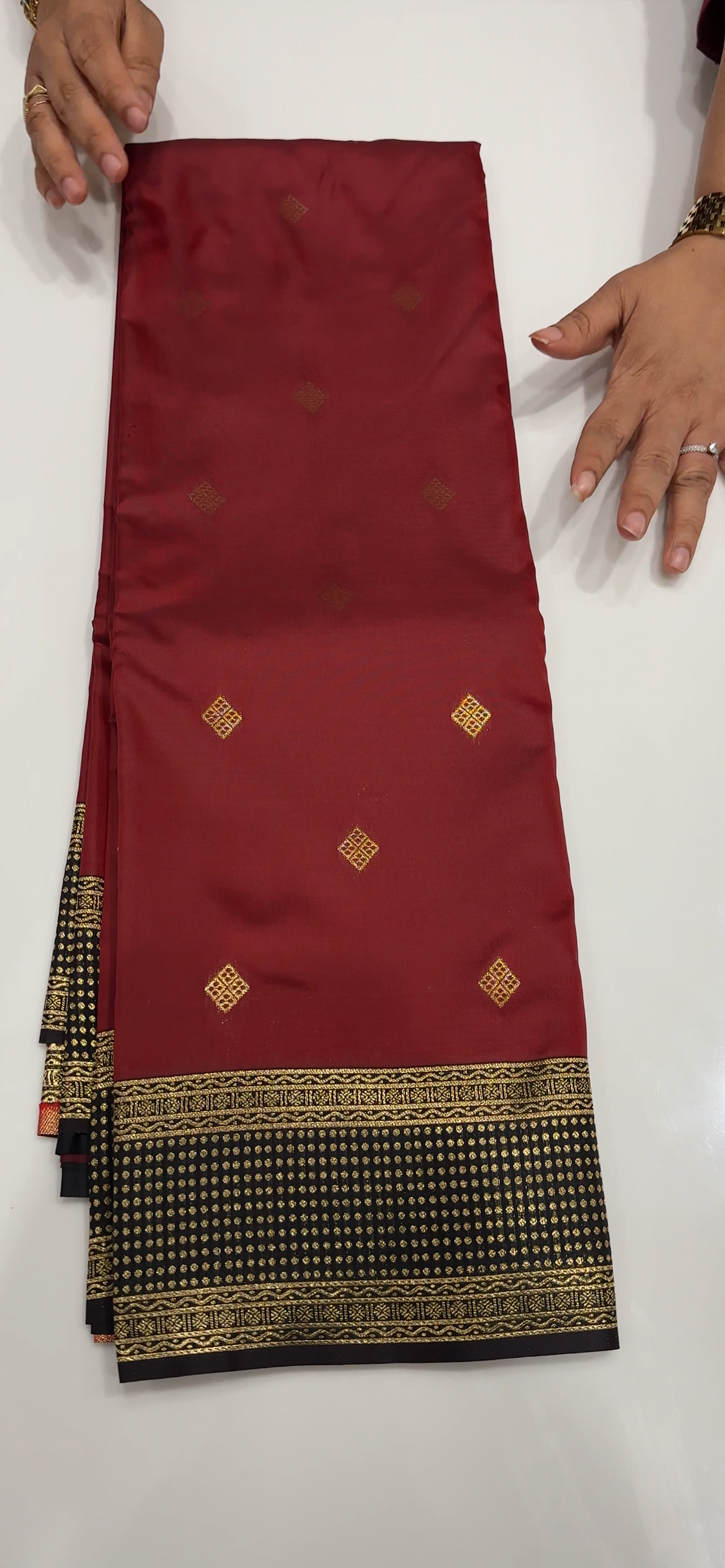 SEMI SILK SAREES - IHA 35585