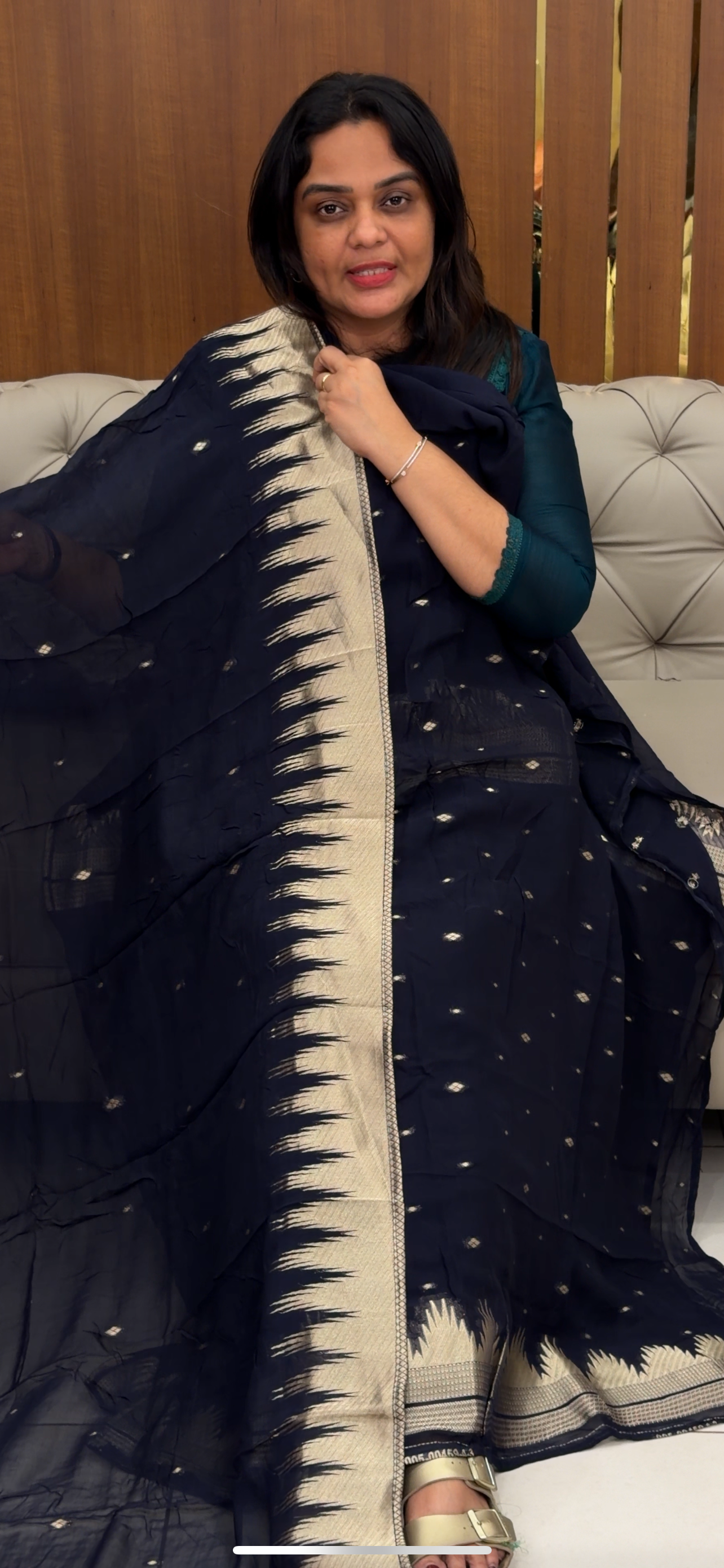 BANARASI UNSTITCHED SALWAR SUITS - IHA 32796