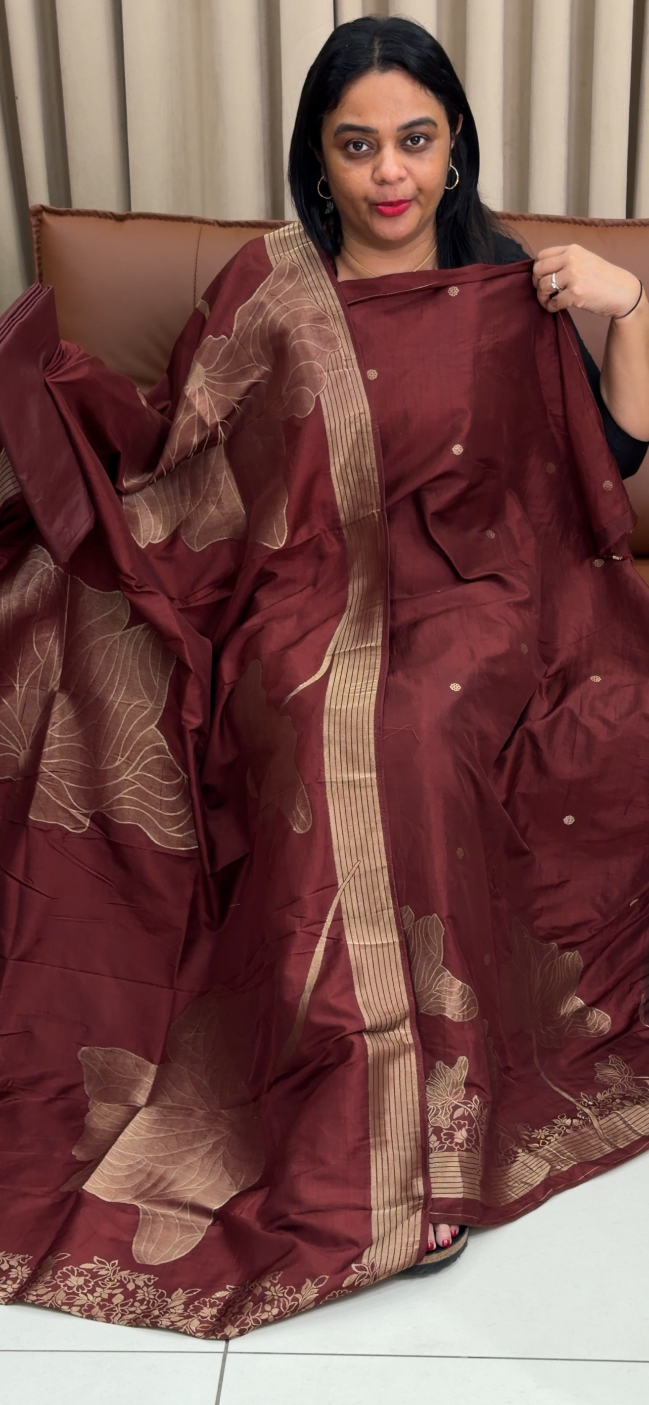SEMI BANARASI UNSTITCHED SALWAR SUITS - IHA 34224