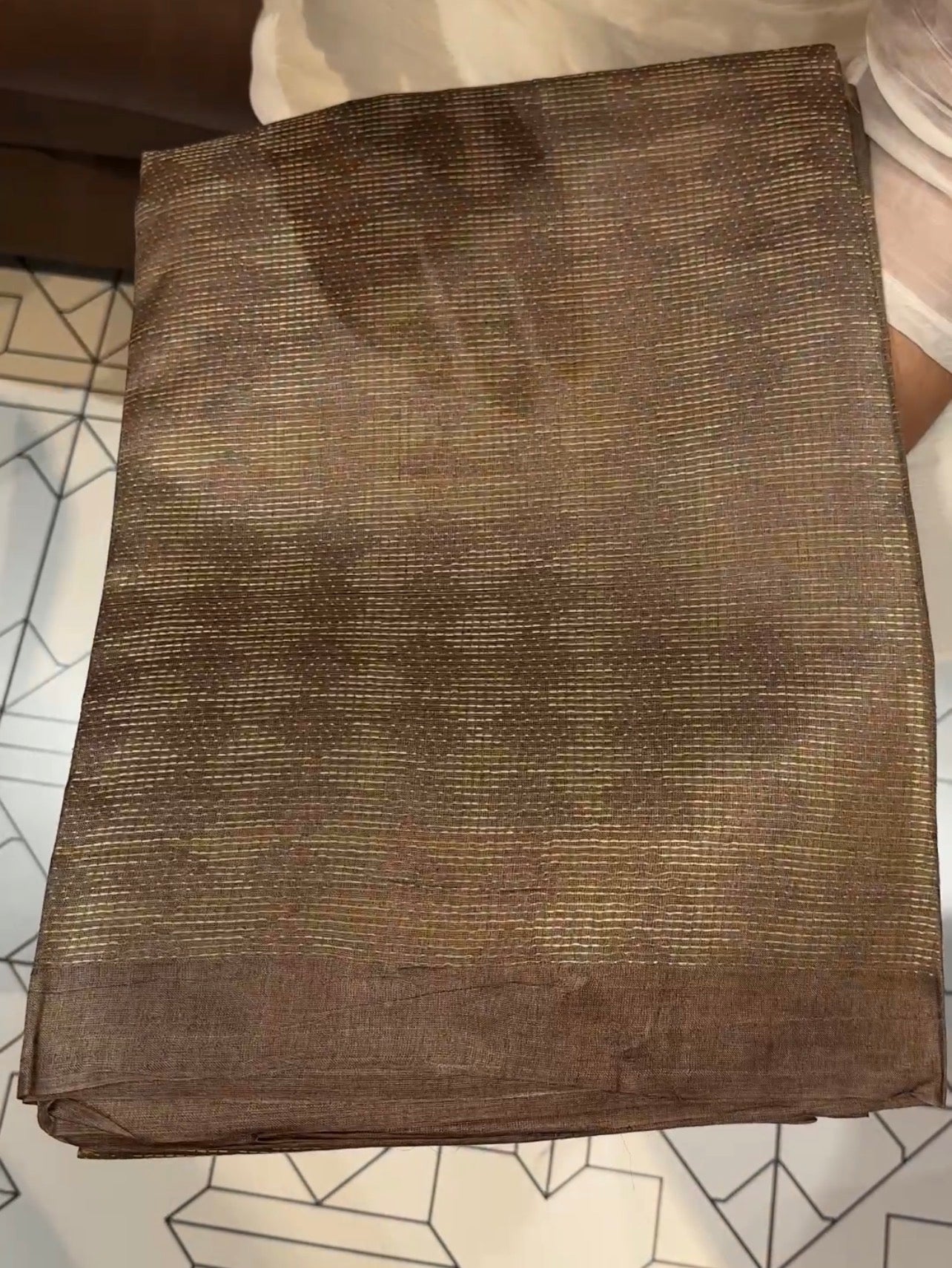 HANDLOOM TUSSUR SILK SAREES - IHA 31571